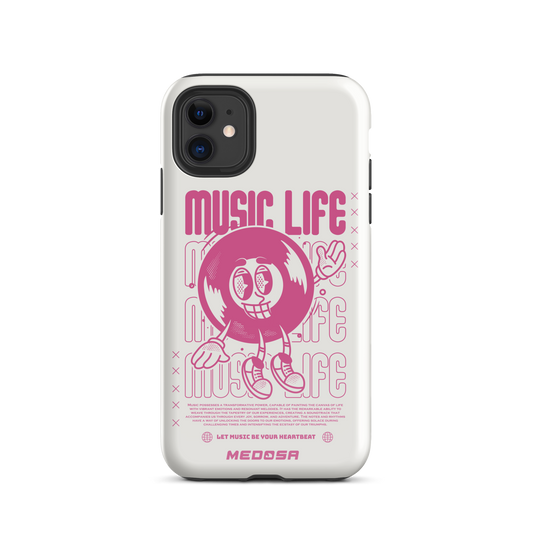 Music Life White and Pink