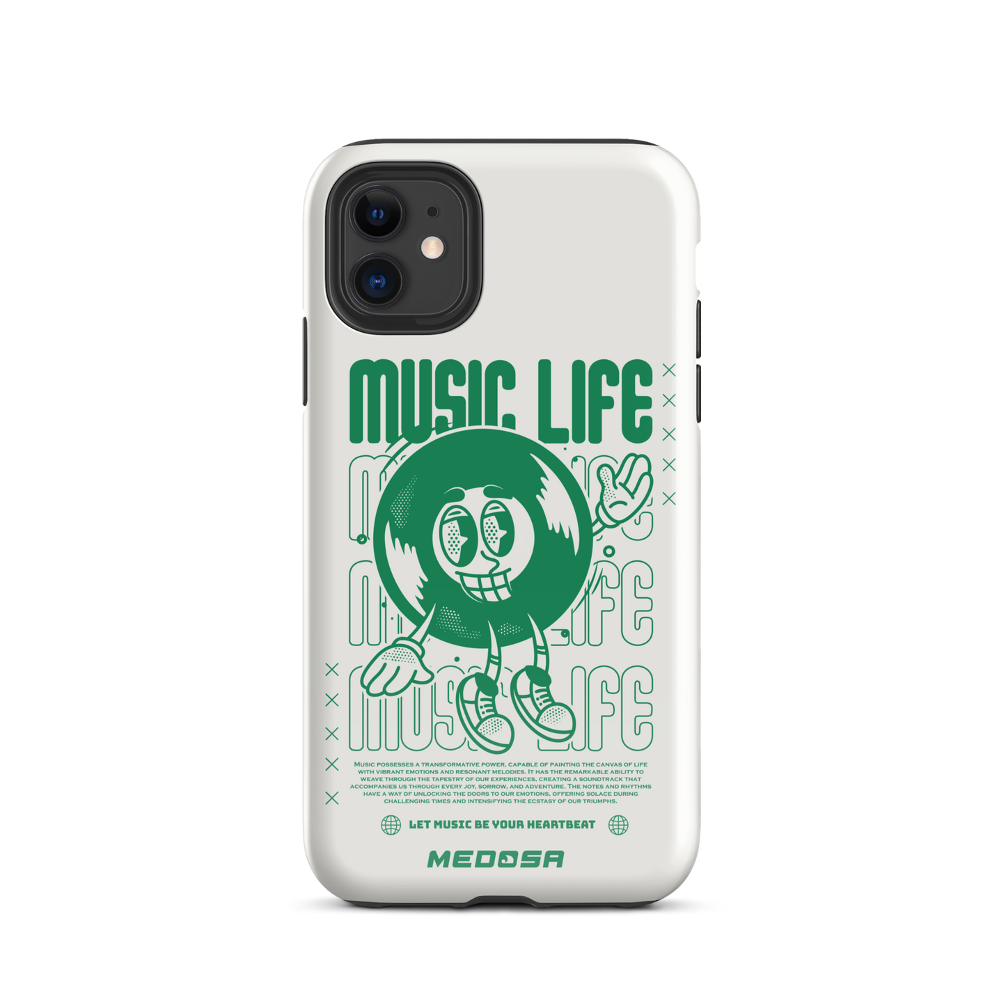 Music Life White and Green