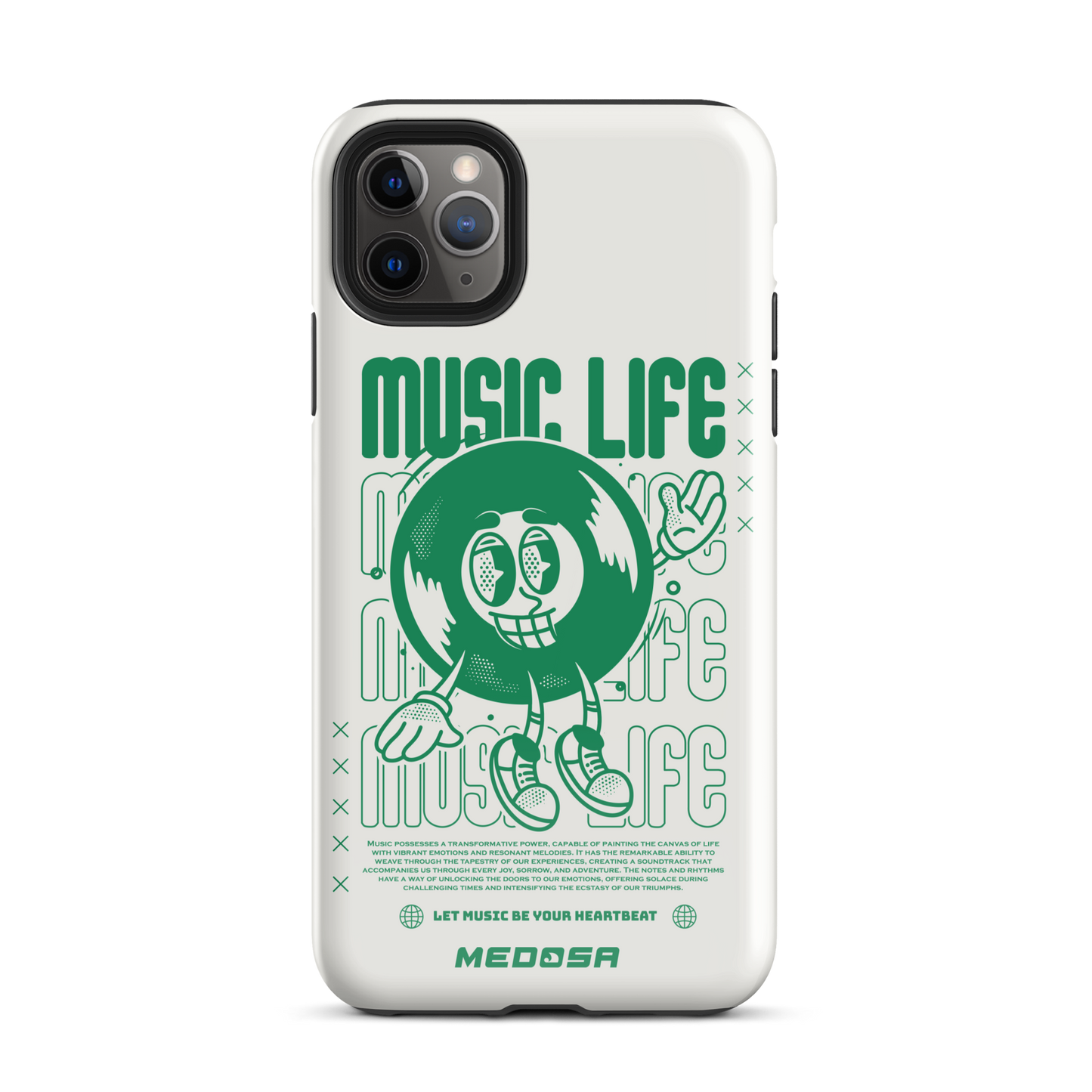 Music Life White and Green