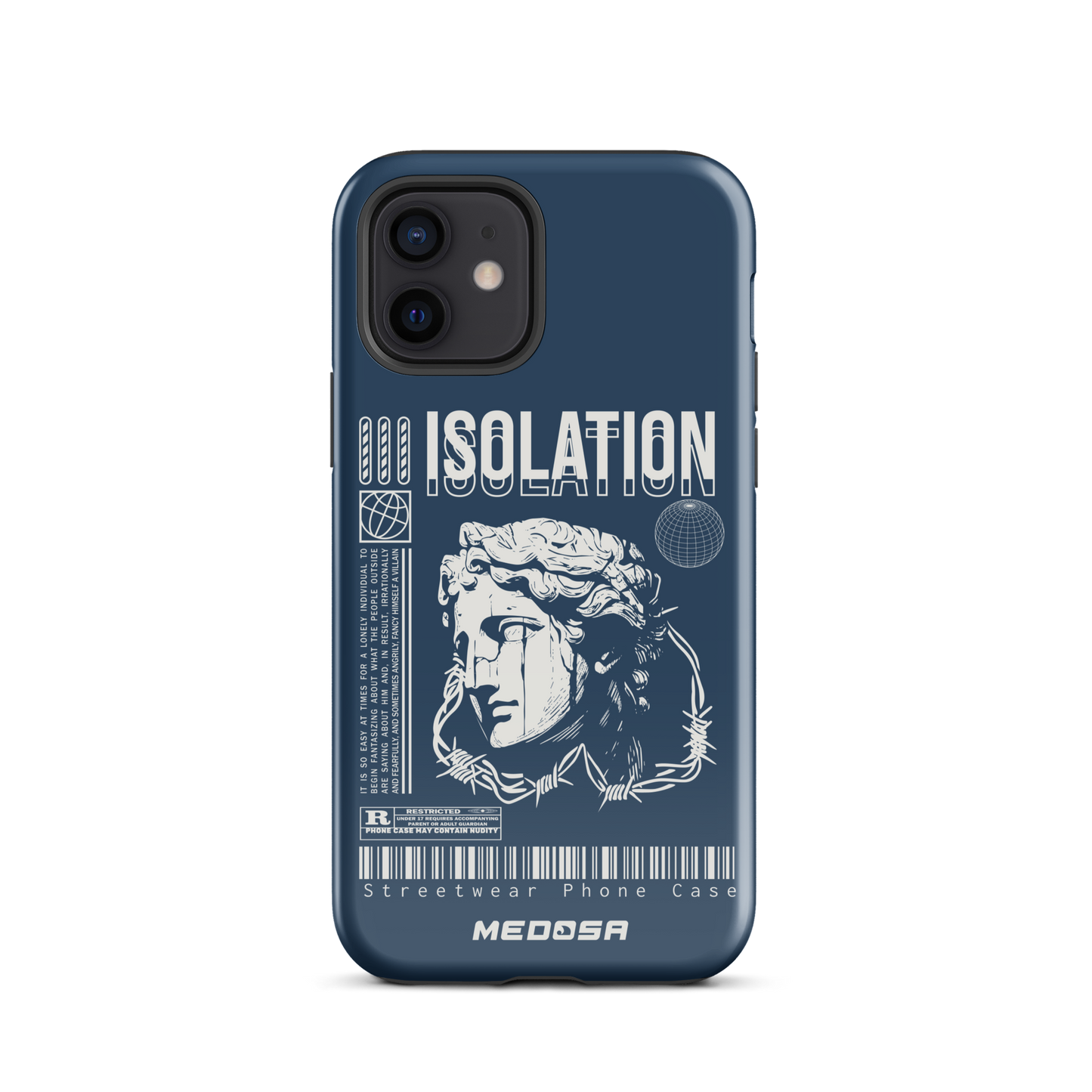 Isolation Bleu Navy