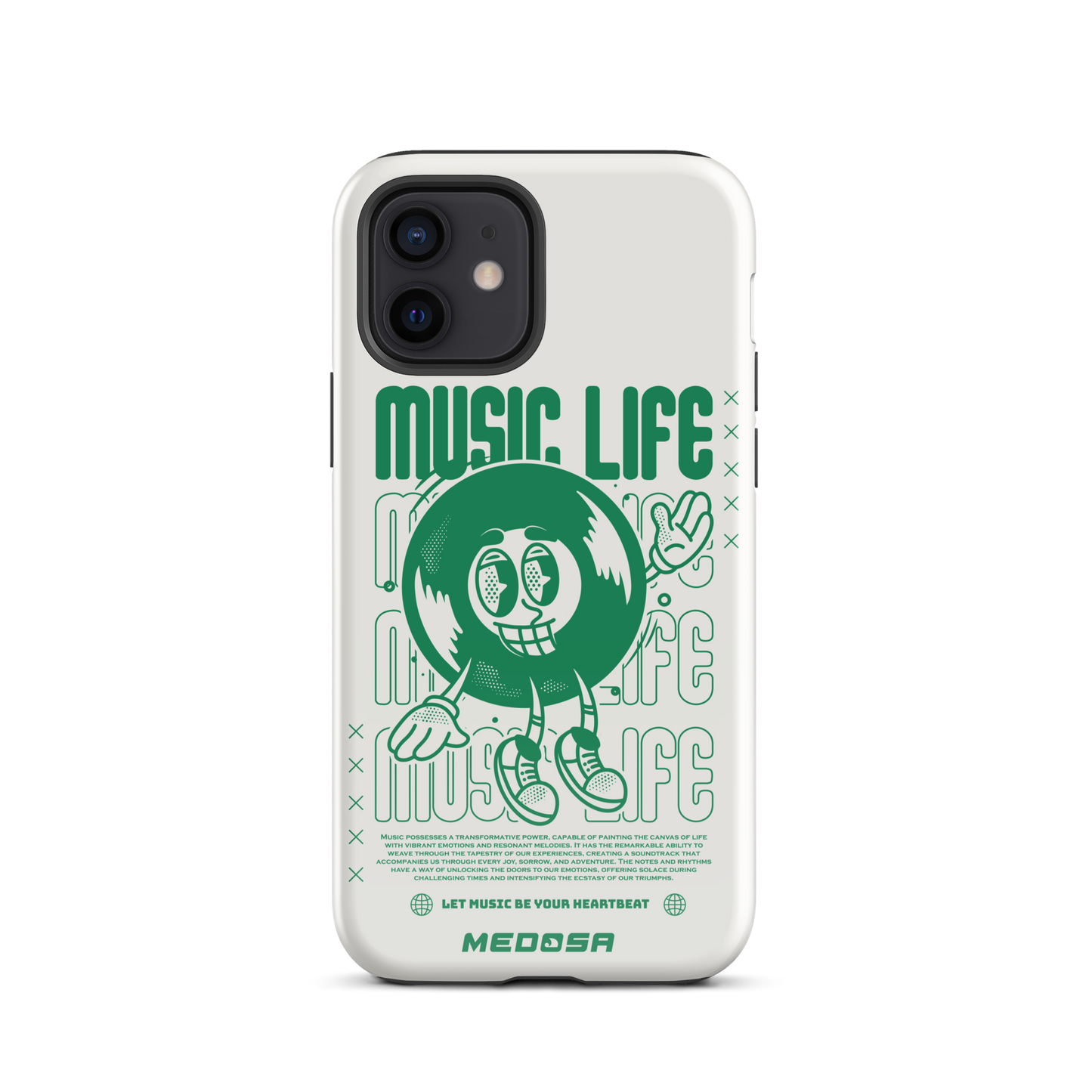 Music Life Blanc et Vert