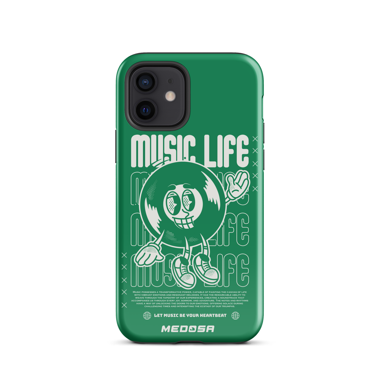 Music Life Vert et Blanc