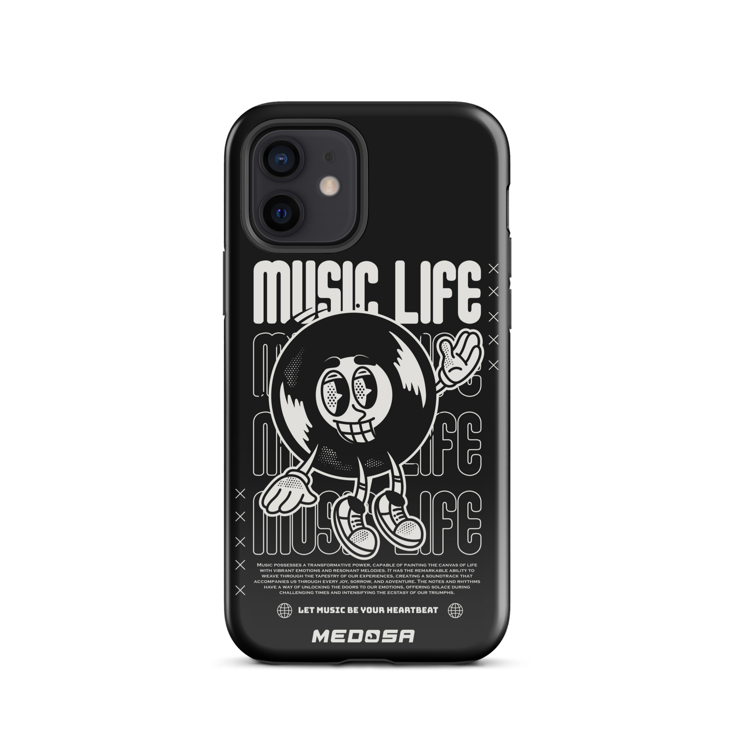 Music Life Black and White