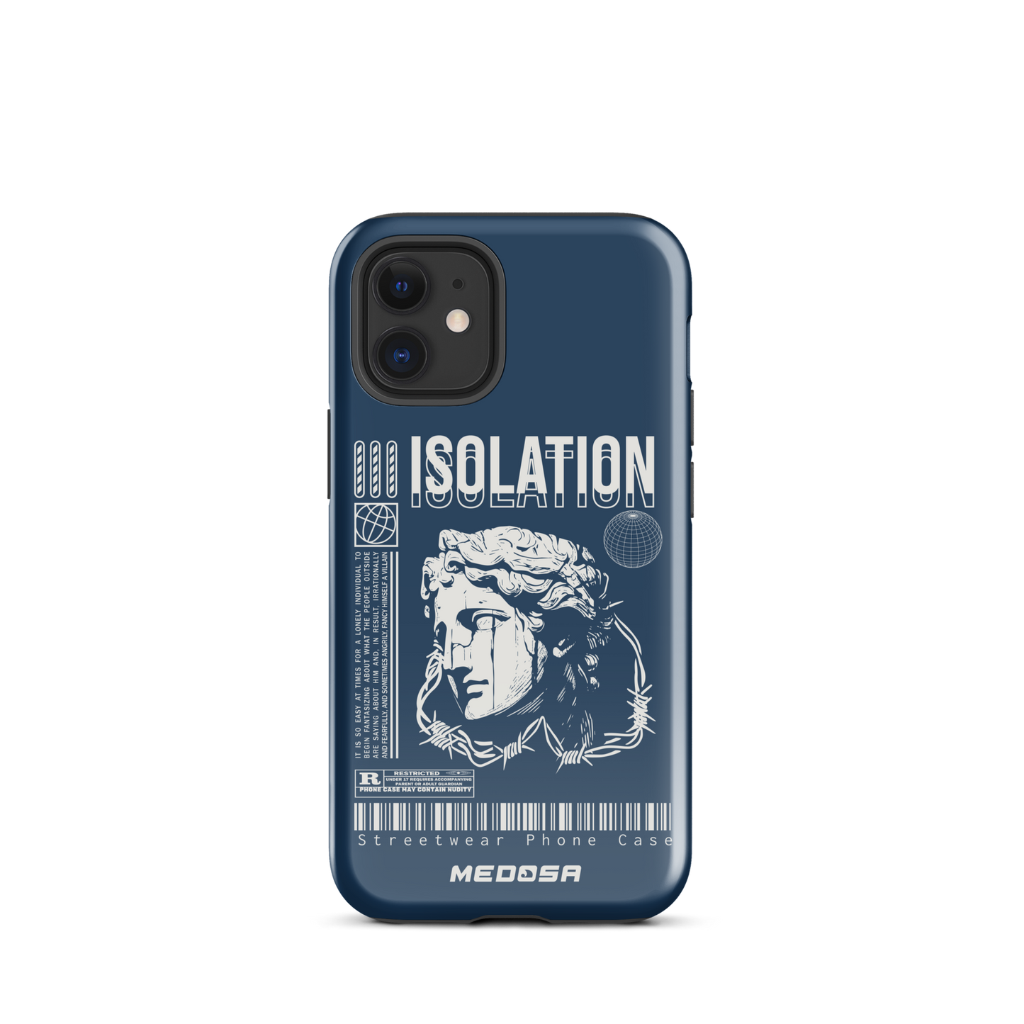 Isolation Bleu Navy