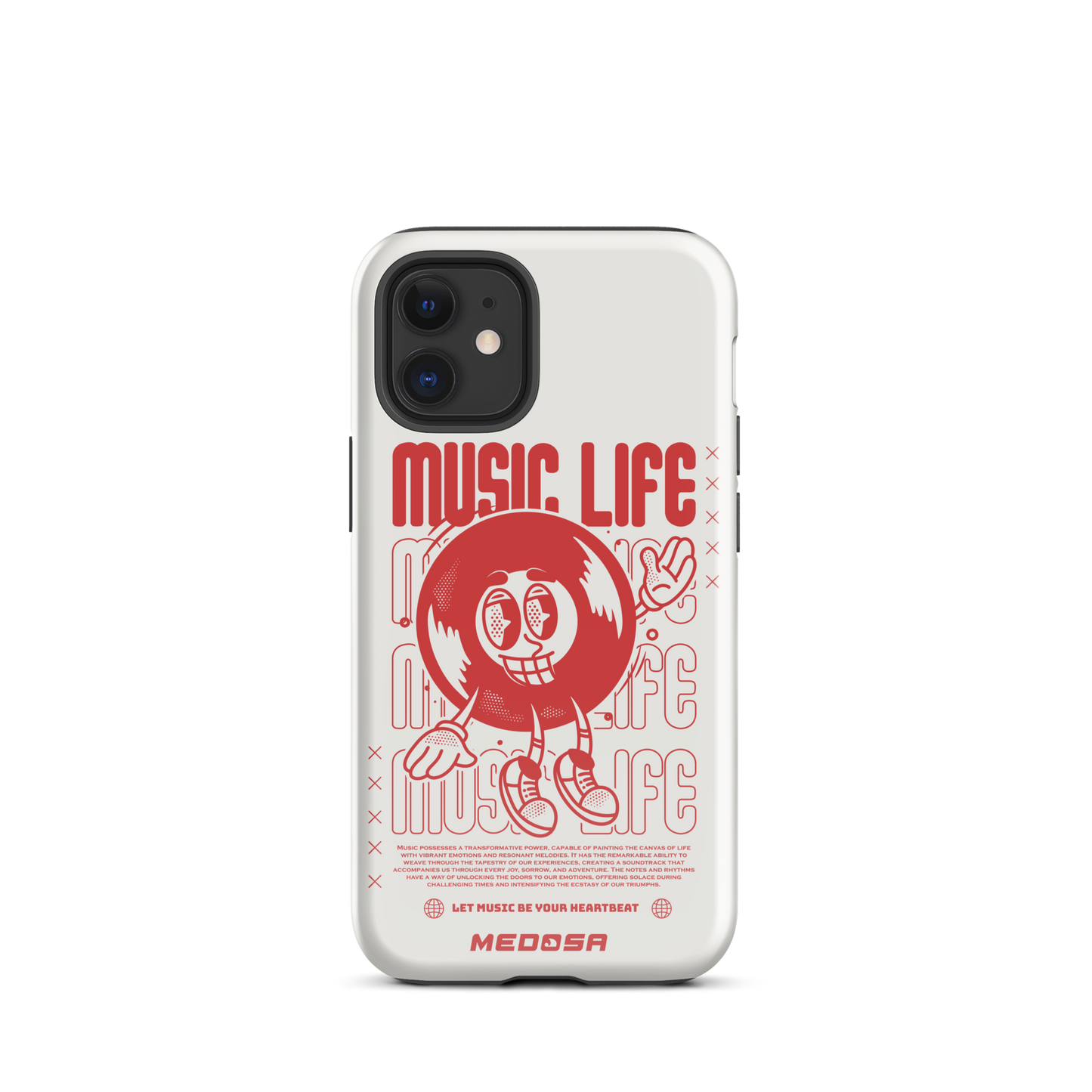 Music Life White and Red