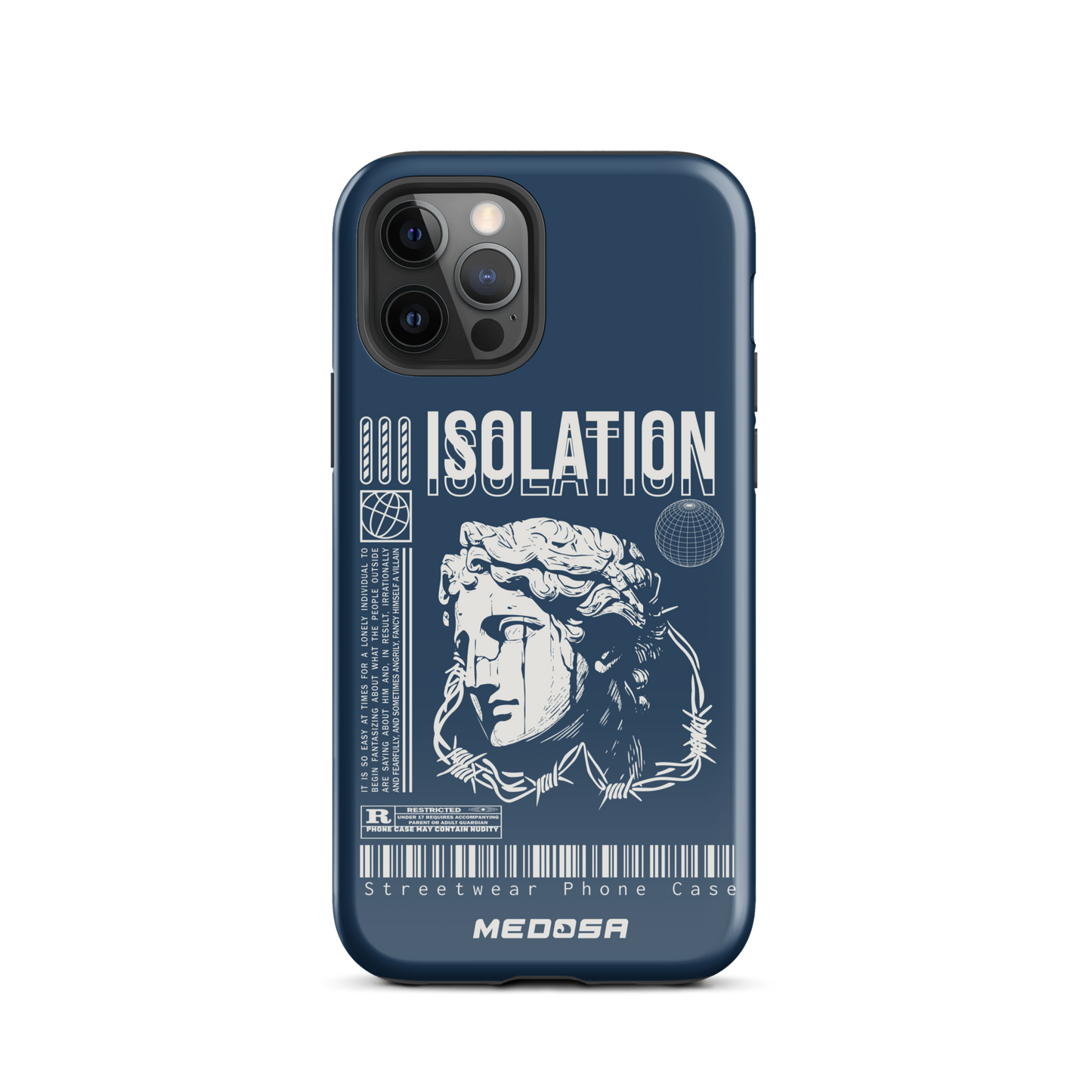 Isolation Bleu Navy