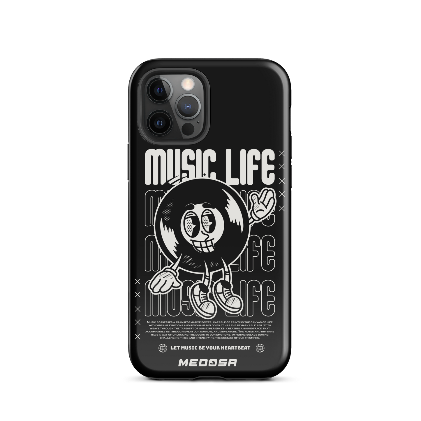 Music Life Black and White