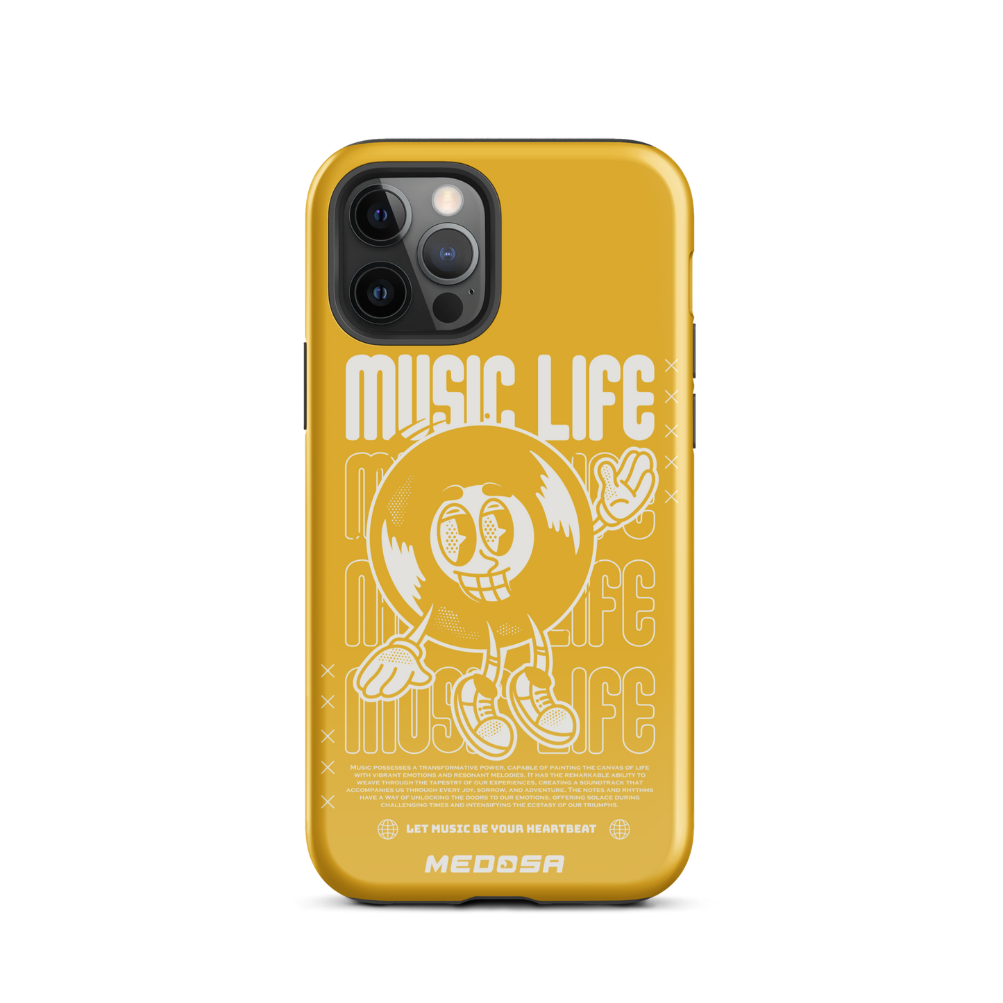 Music Life Jaune et Blanc