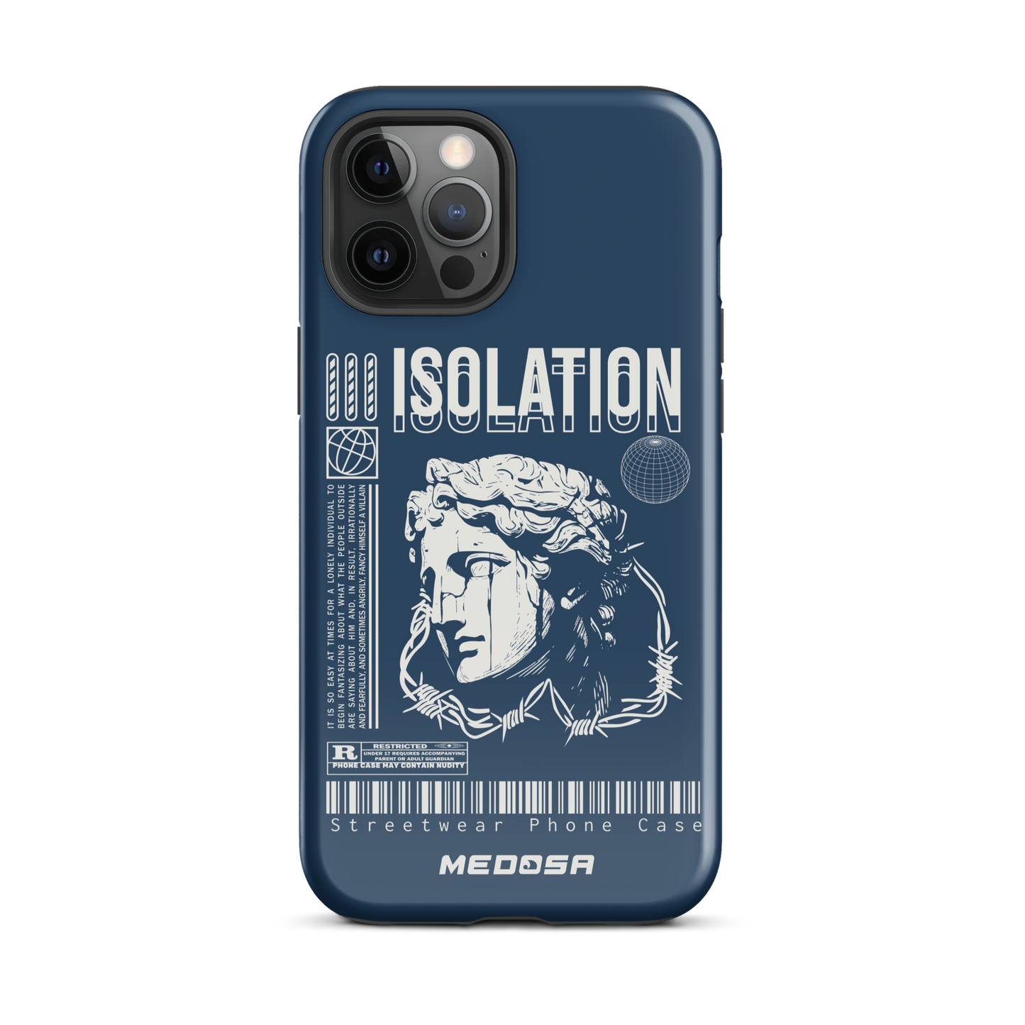 Isolation Bleu Navy