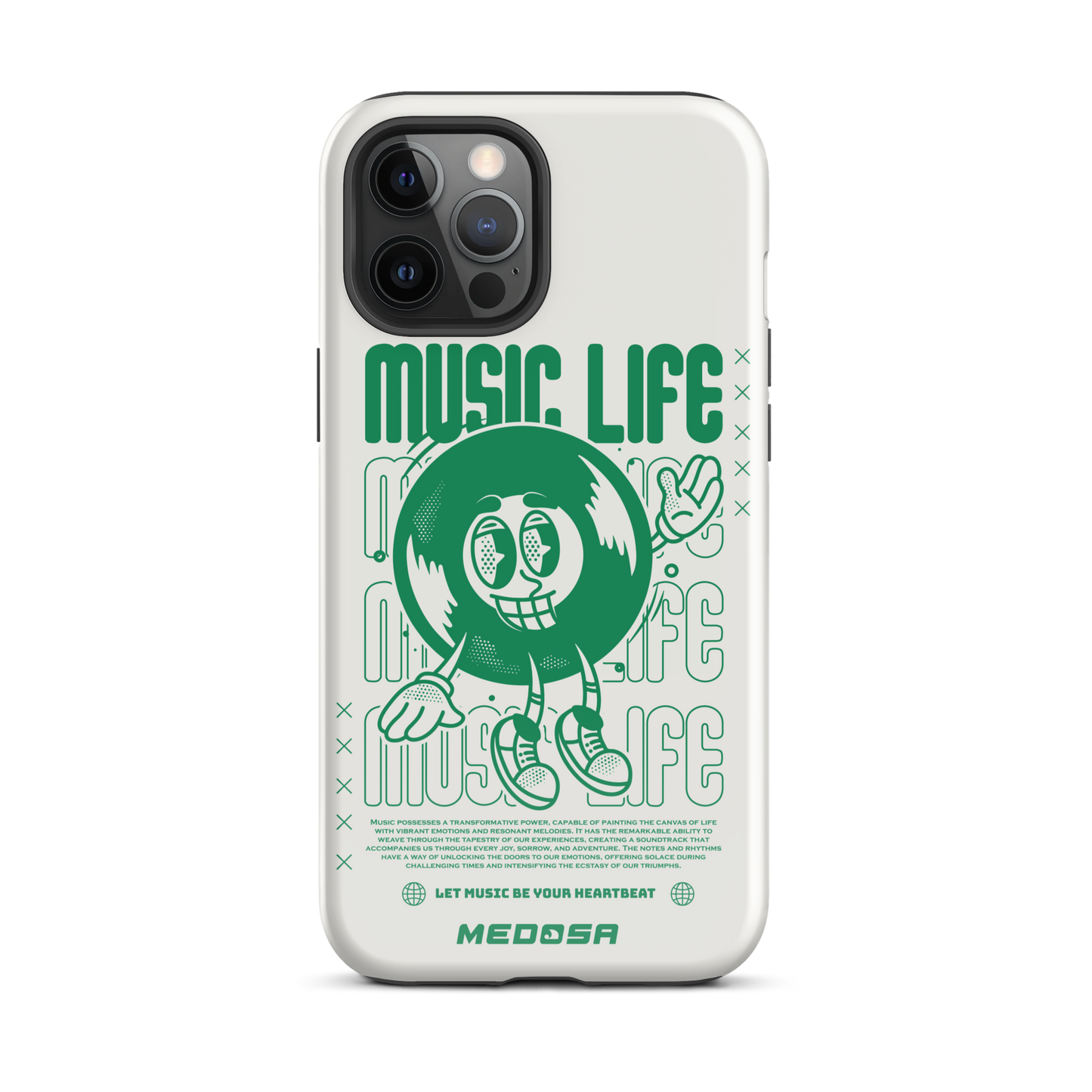 Music Life White and Green