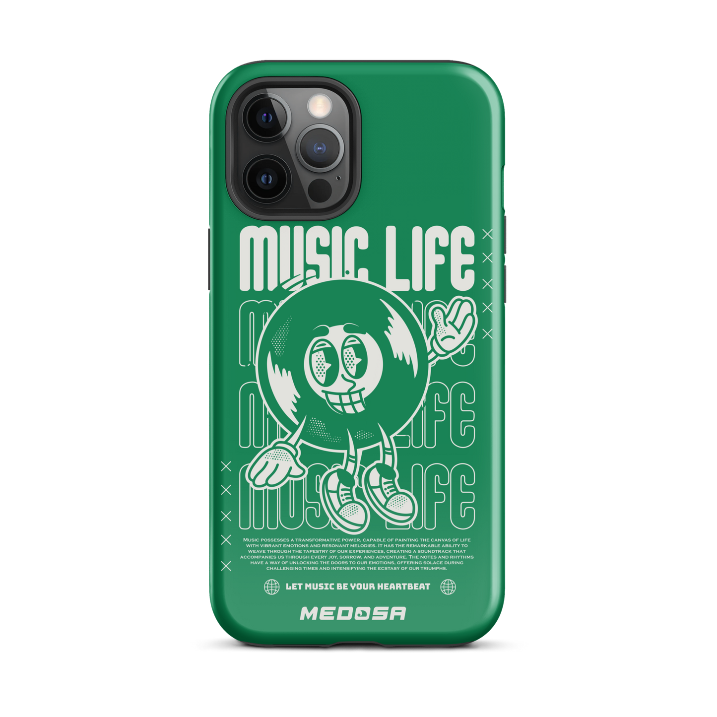 Music Life Green and White