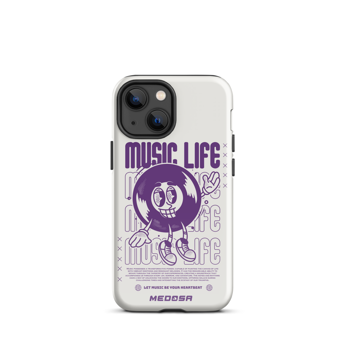 Music Life White and Violet