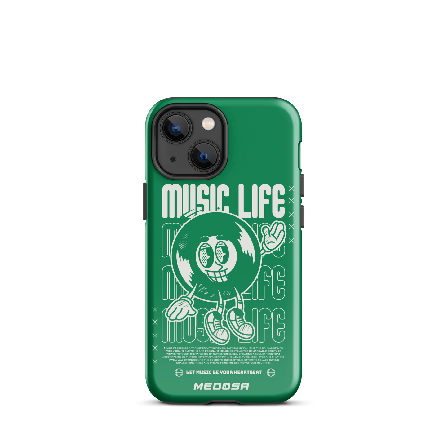 Music Life Vert et Blanc