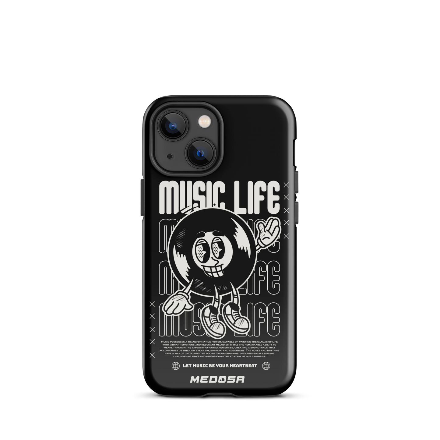 Music Life Black and White