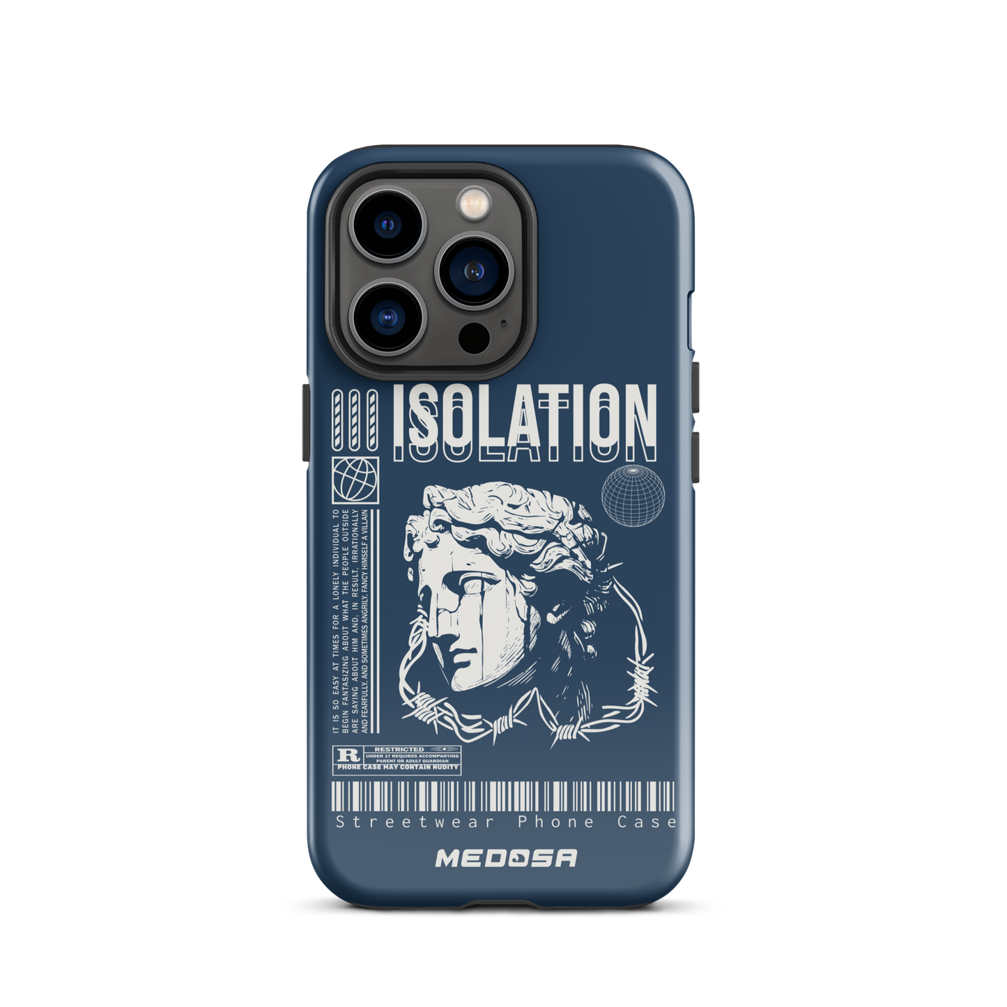 Isolation Bleu Navy