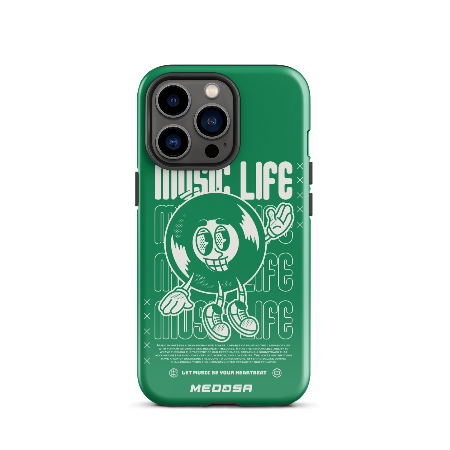 Music Life Green and White