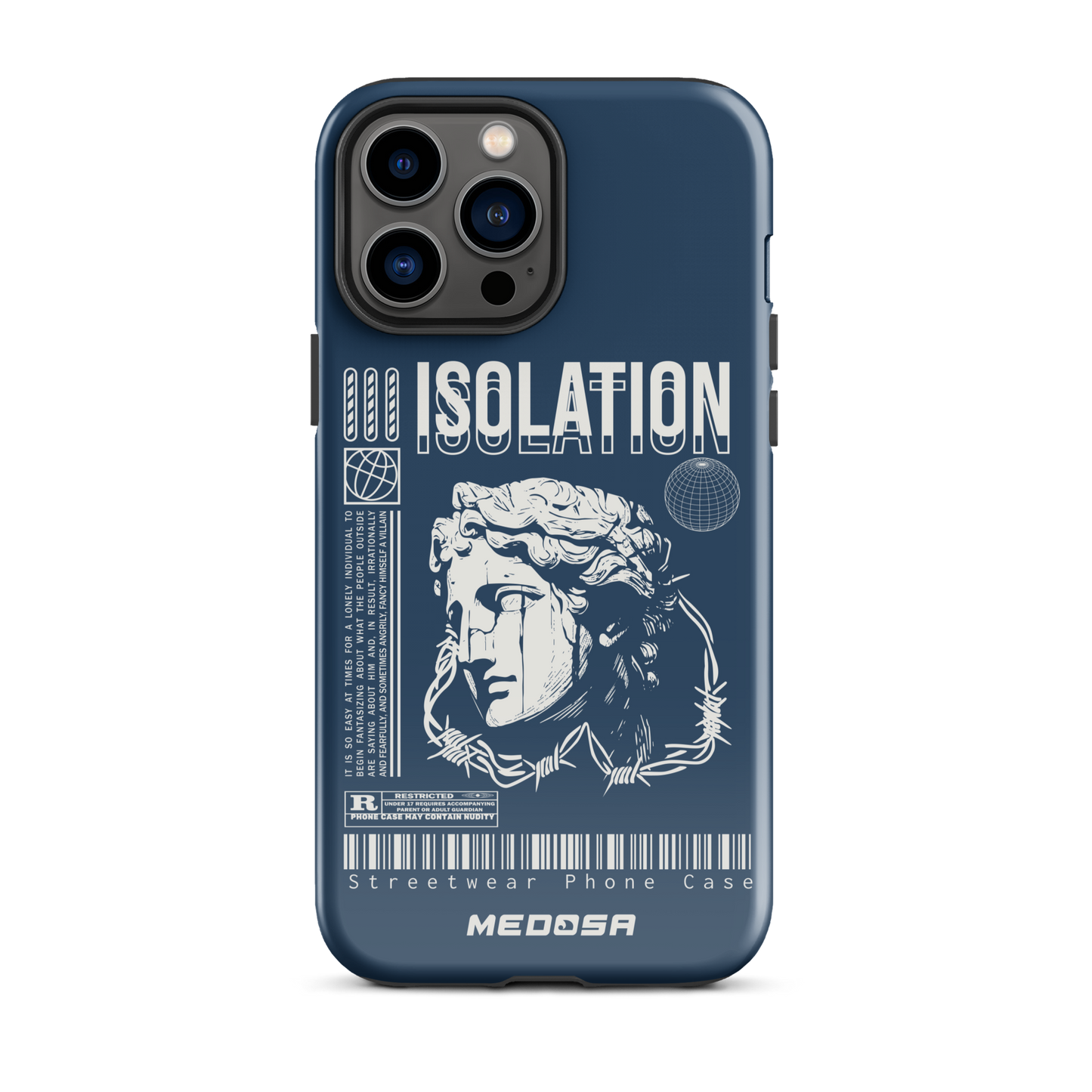 Isolation Bleu Navy