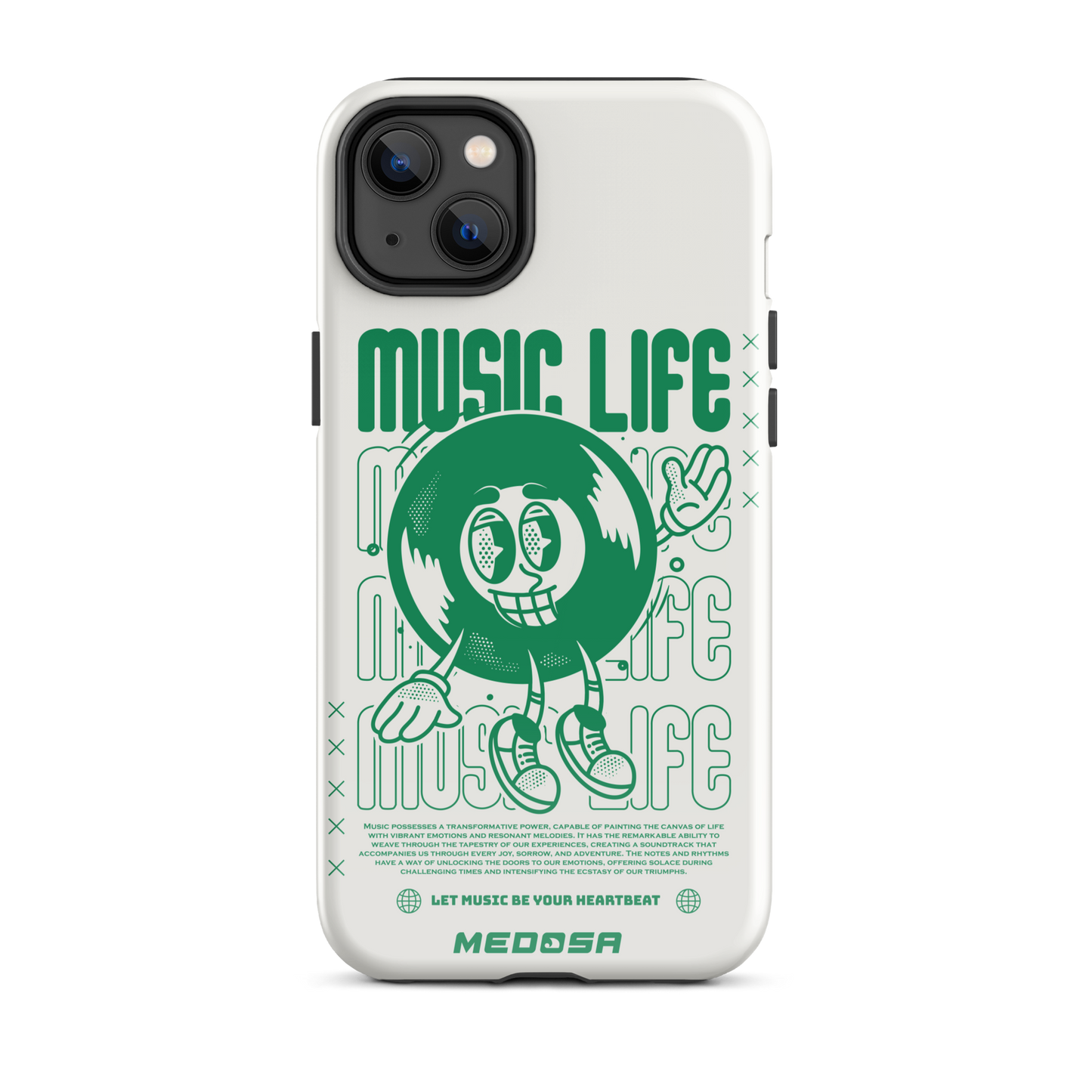 Music Life Blanc et Vert