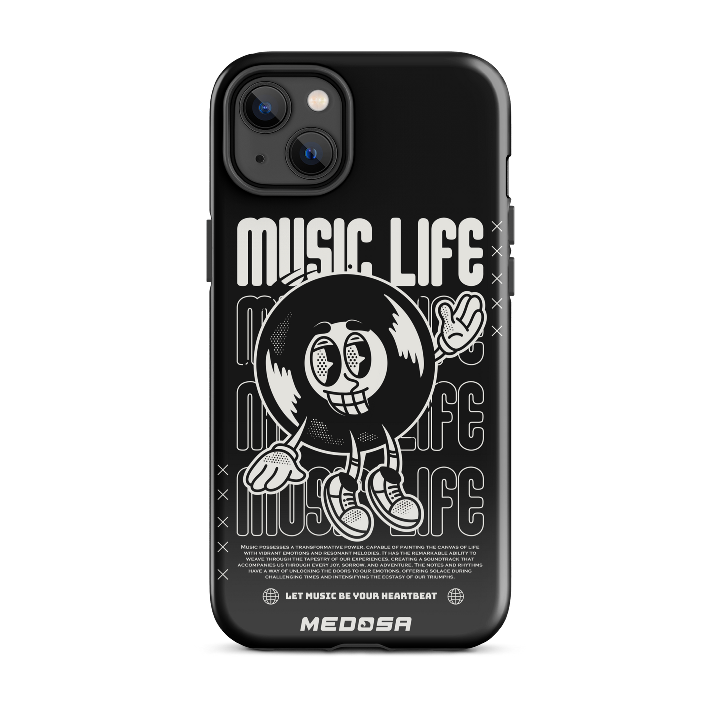 Music Life Black and White