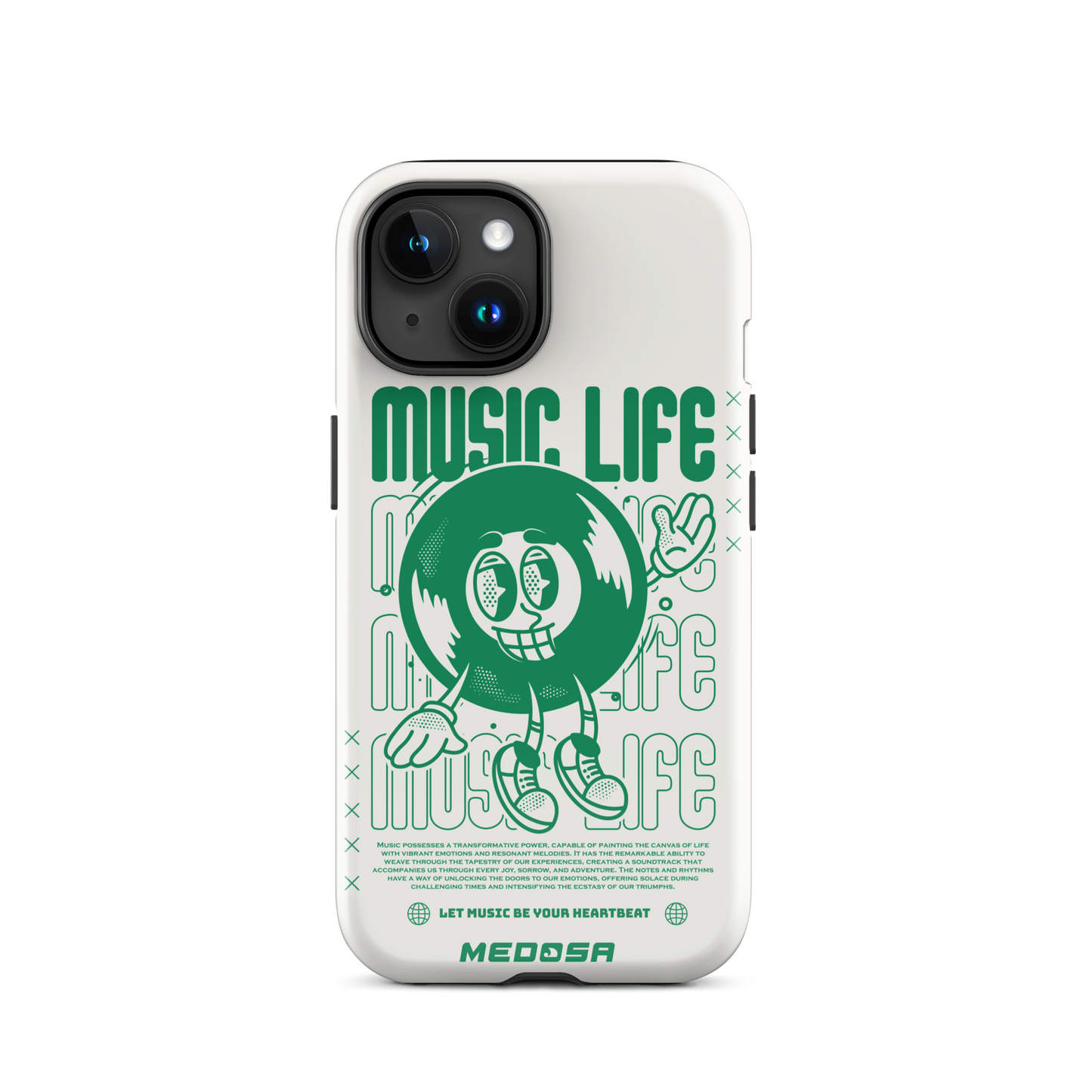 Music Life White and Green