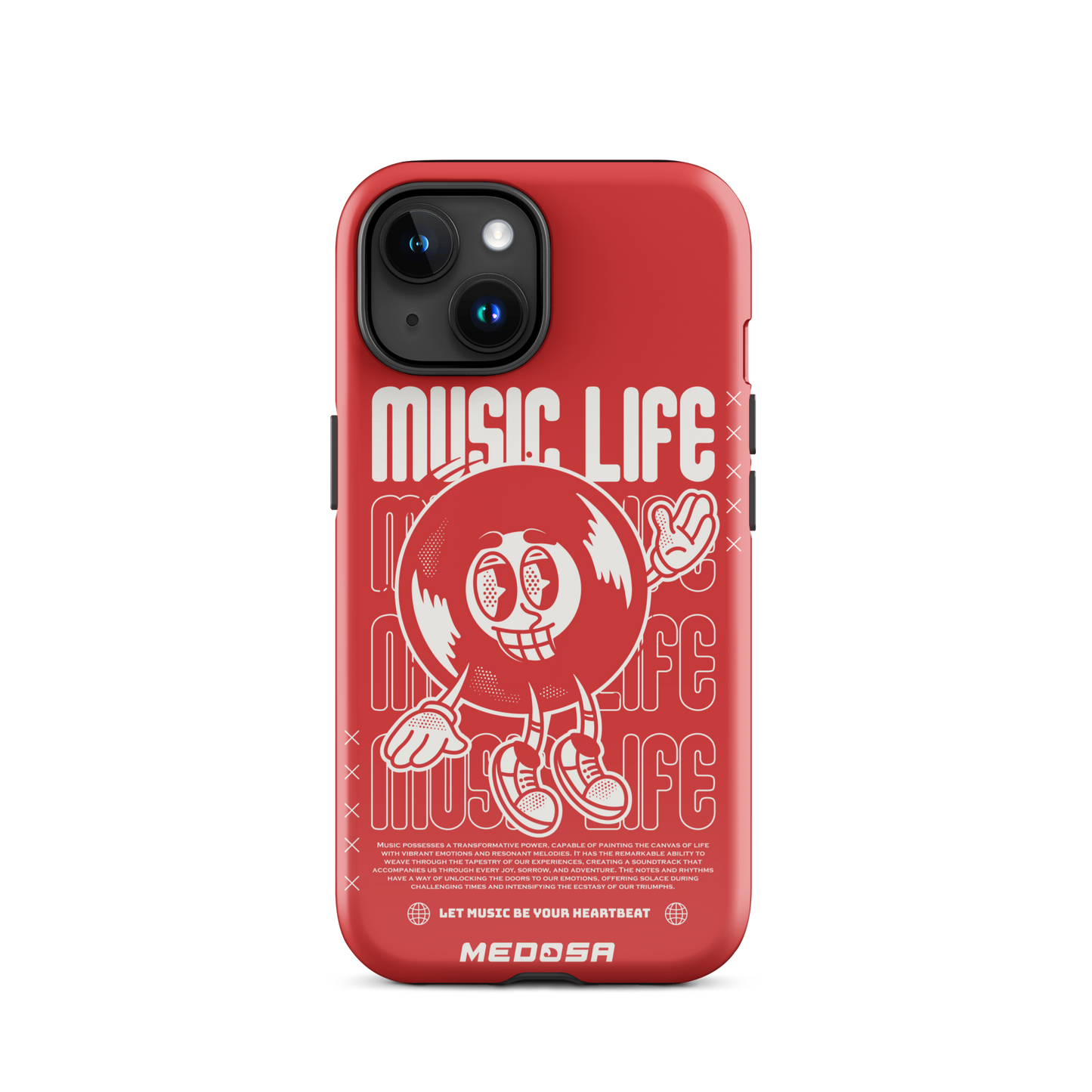 Music Life Red and White