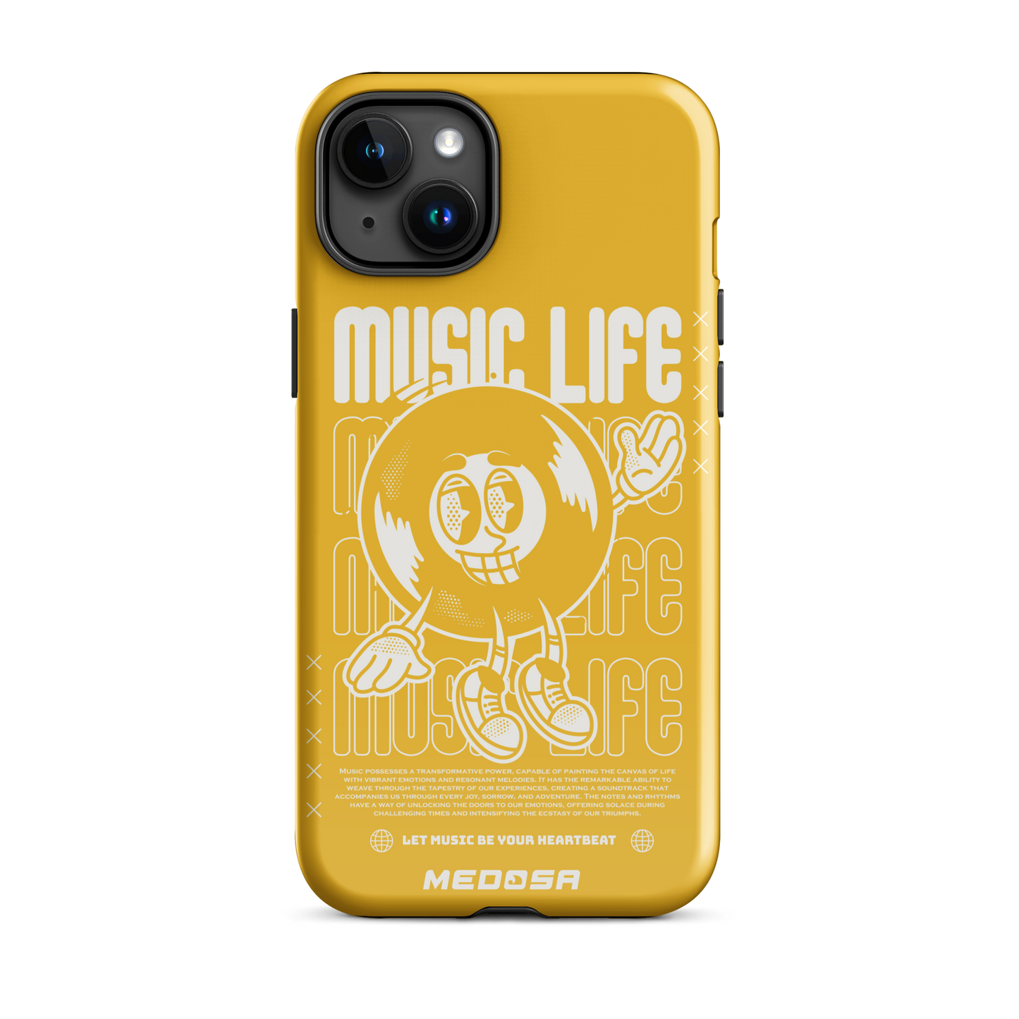 Music Life Jaune et Blanc