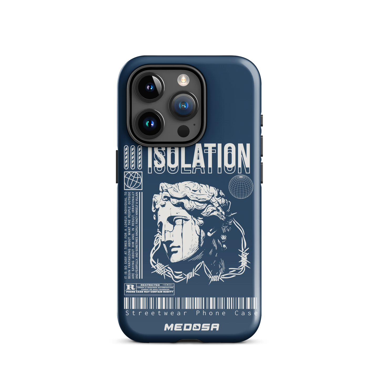 Isolation Bleu Navy