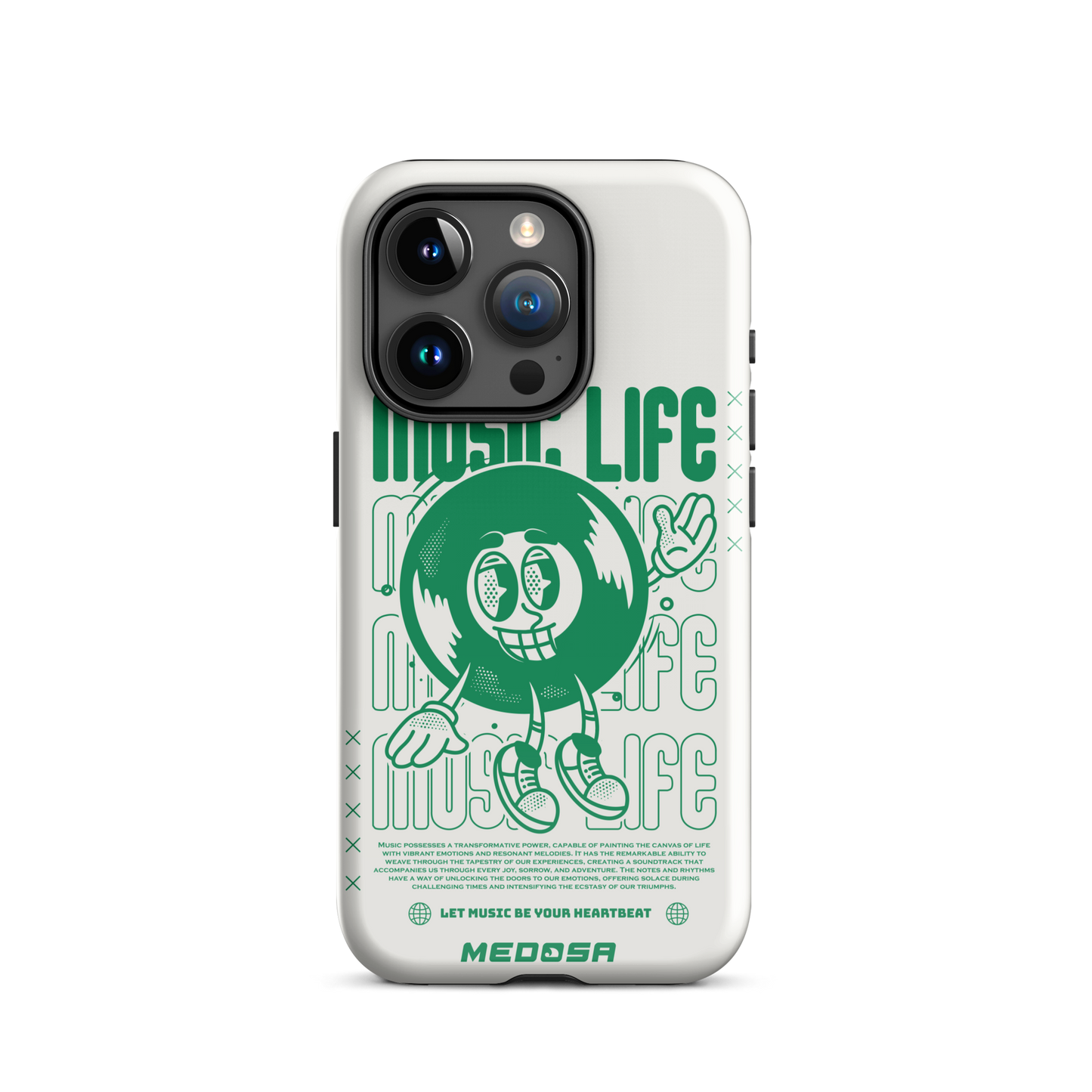 Music Life Blanc et Vert