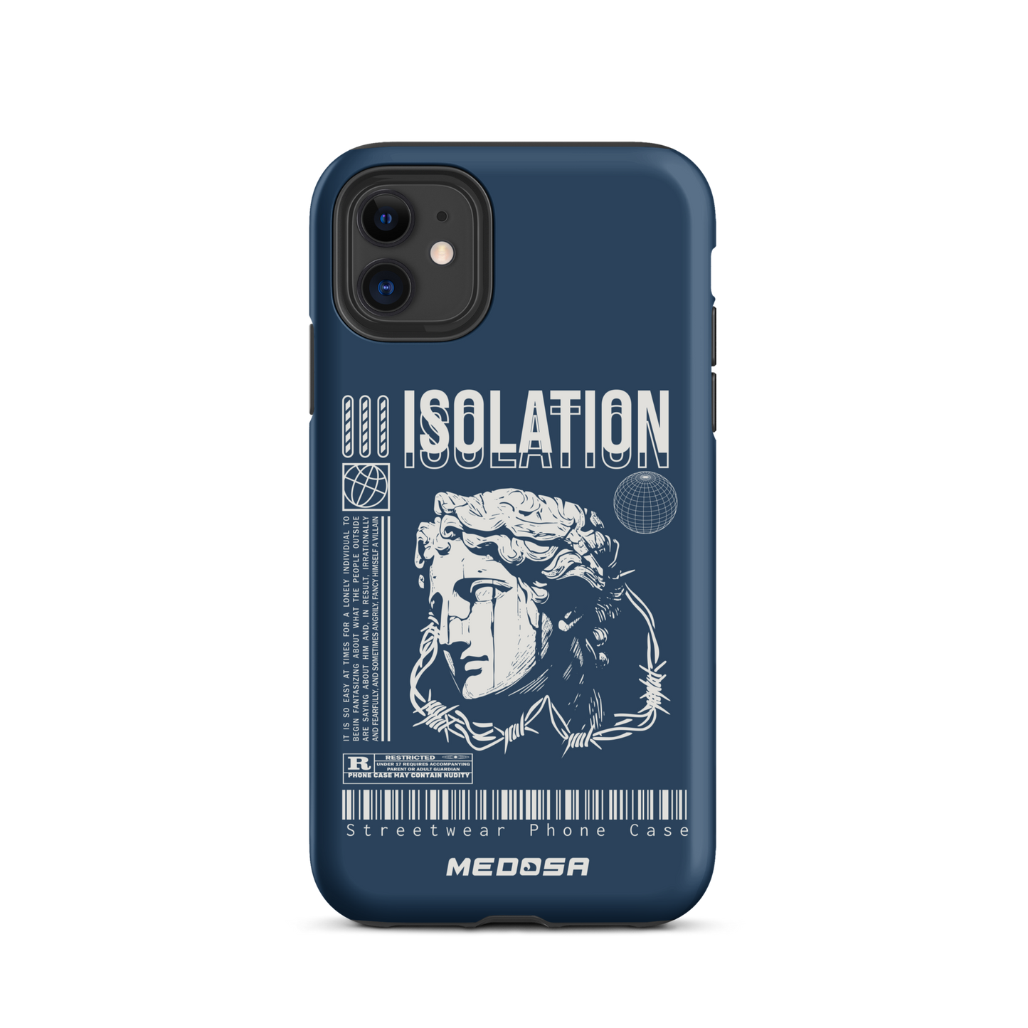 Isolation Bleu Navy