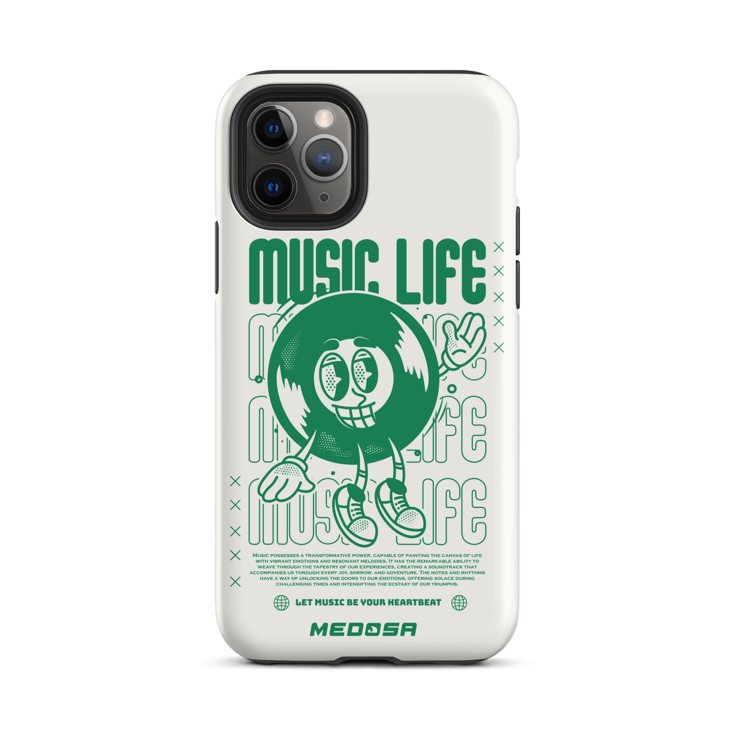 Music Life Blanc et Vert