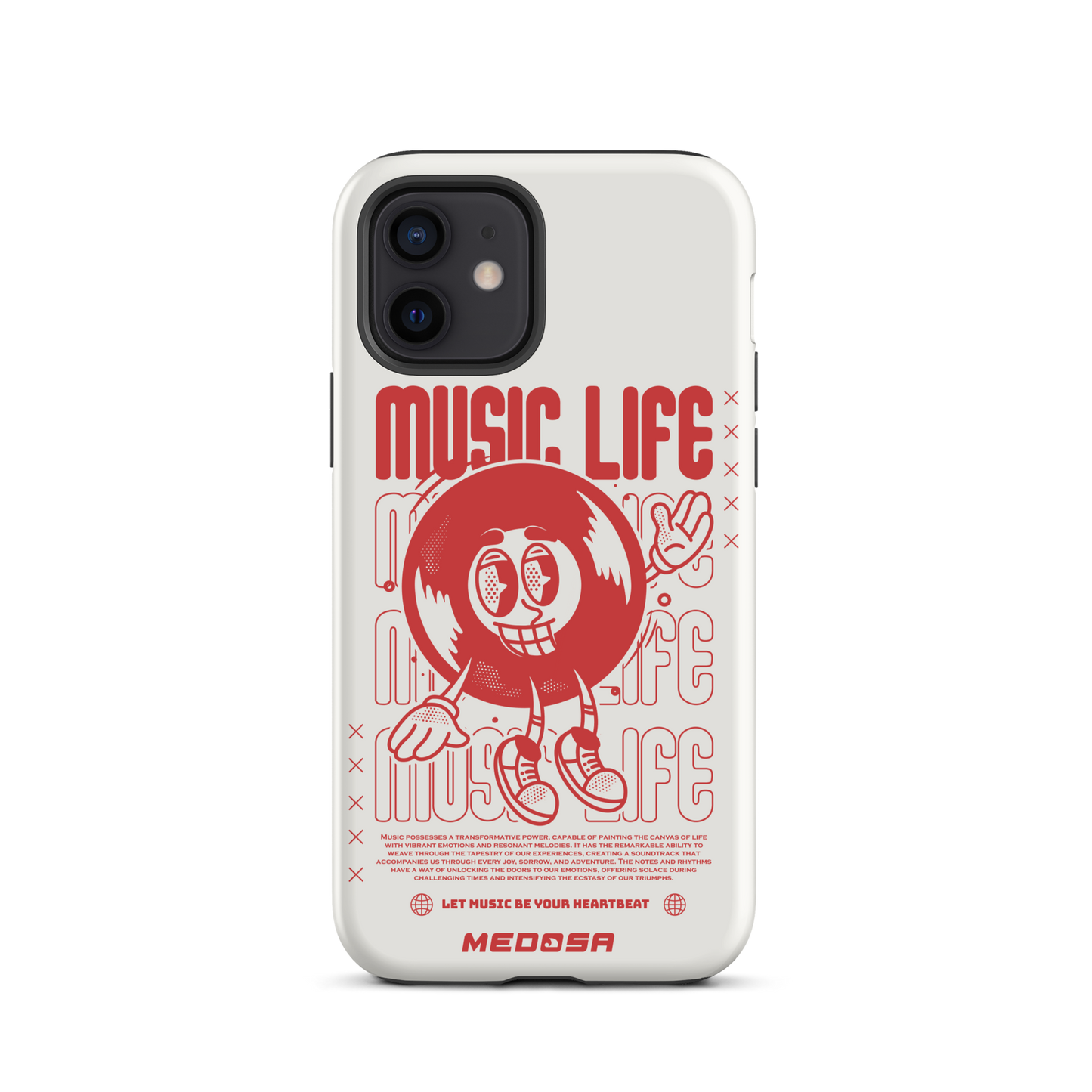 Music Life White and Red