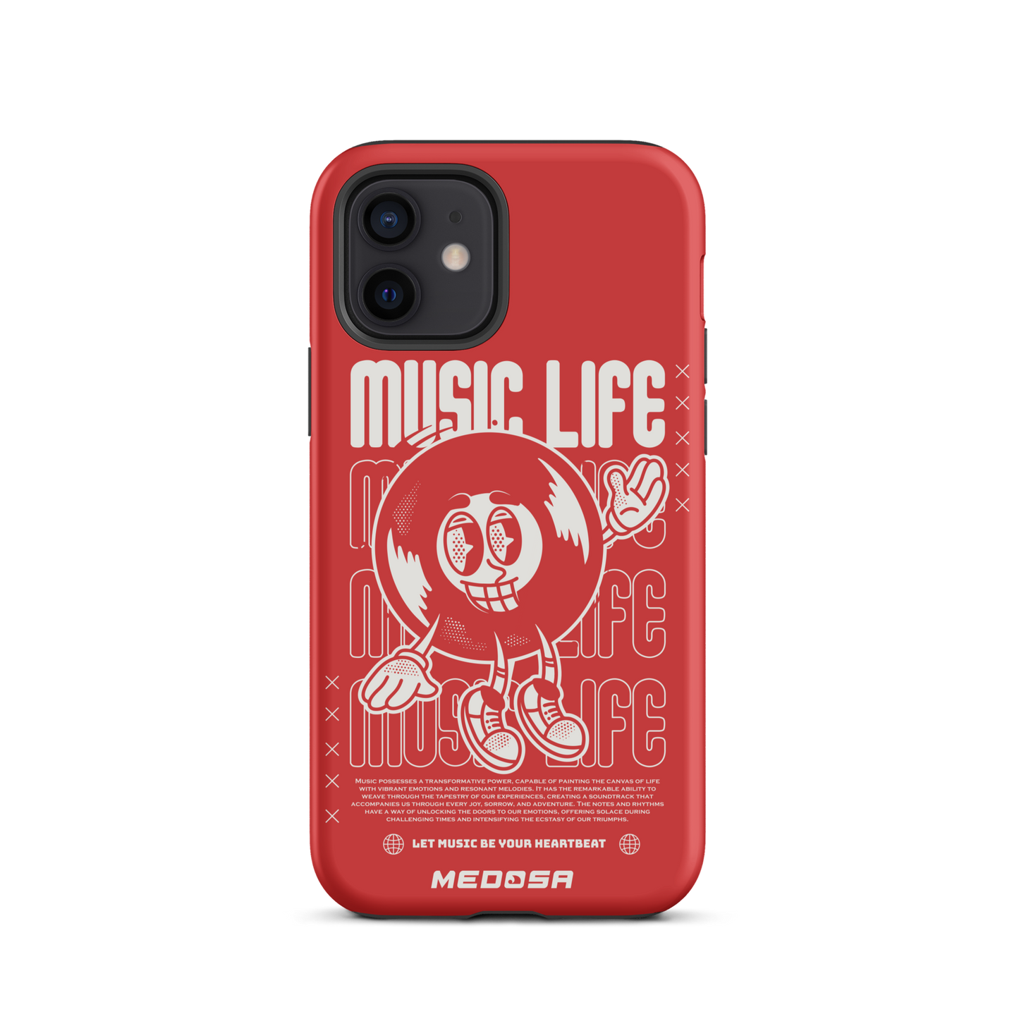 Music Life Red and White