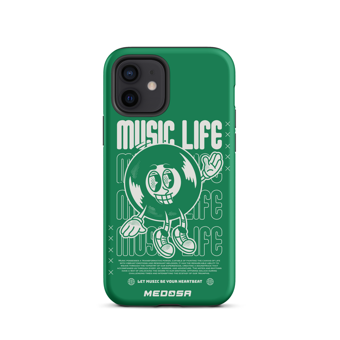 Music Life Green and White