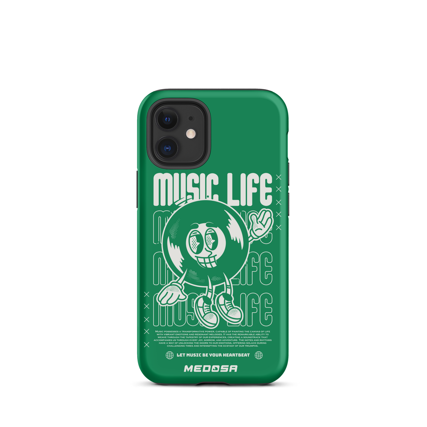 Music Life Green and White