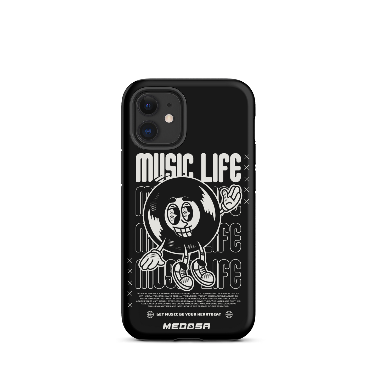 Music Life Black and White