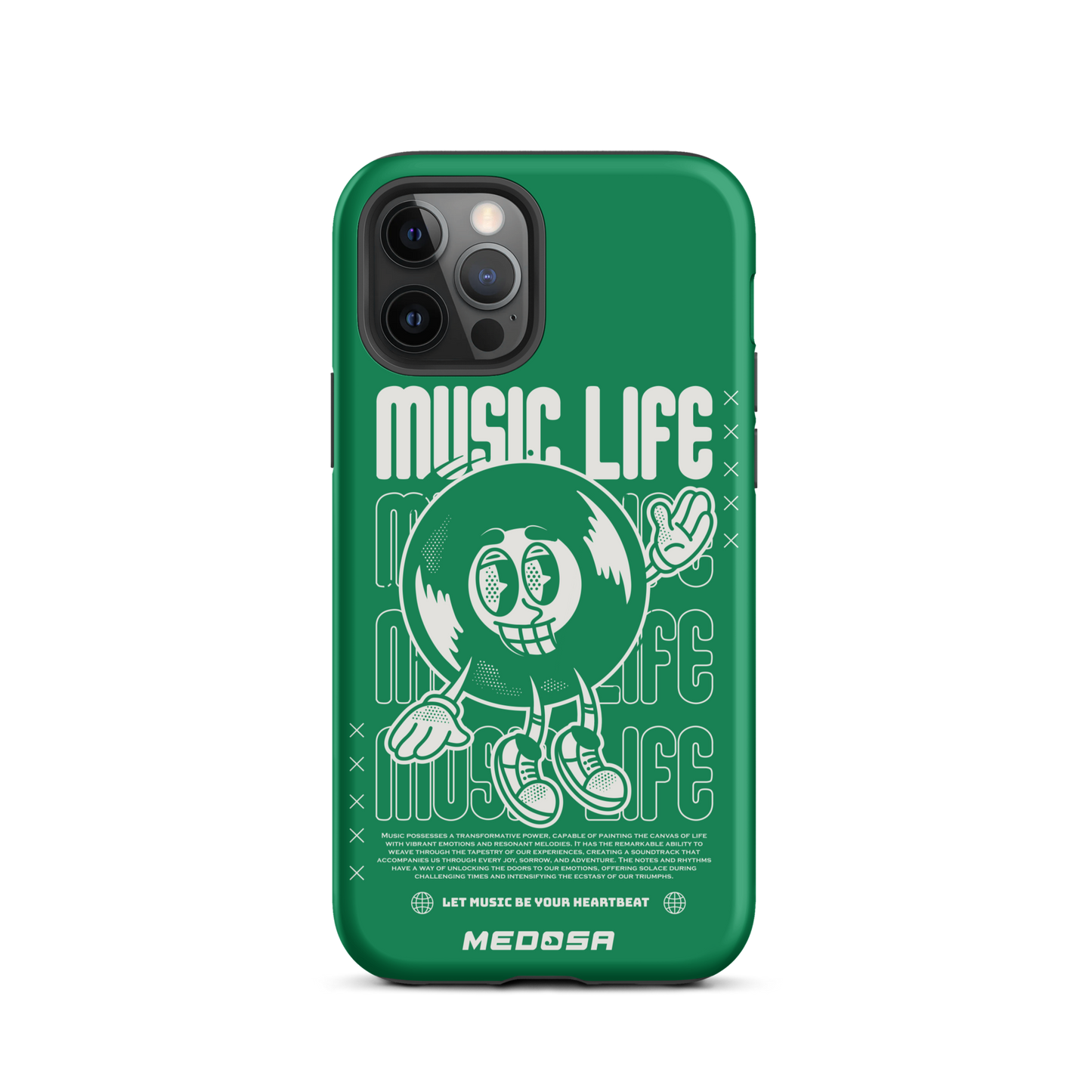 Music Life Green and White