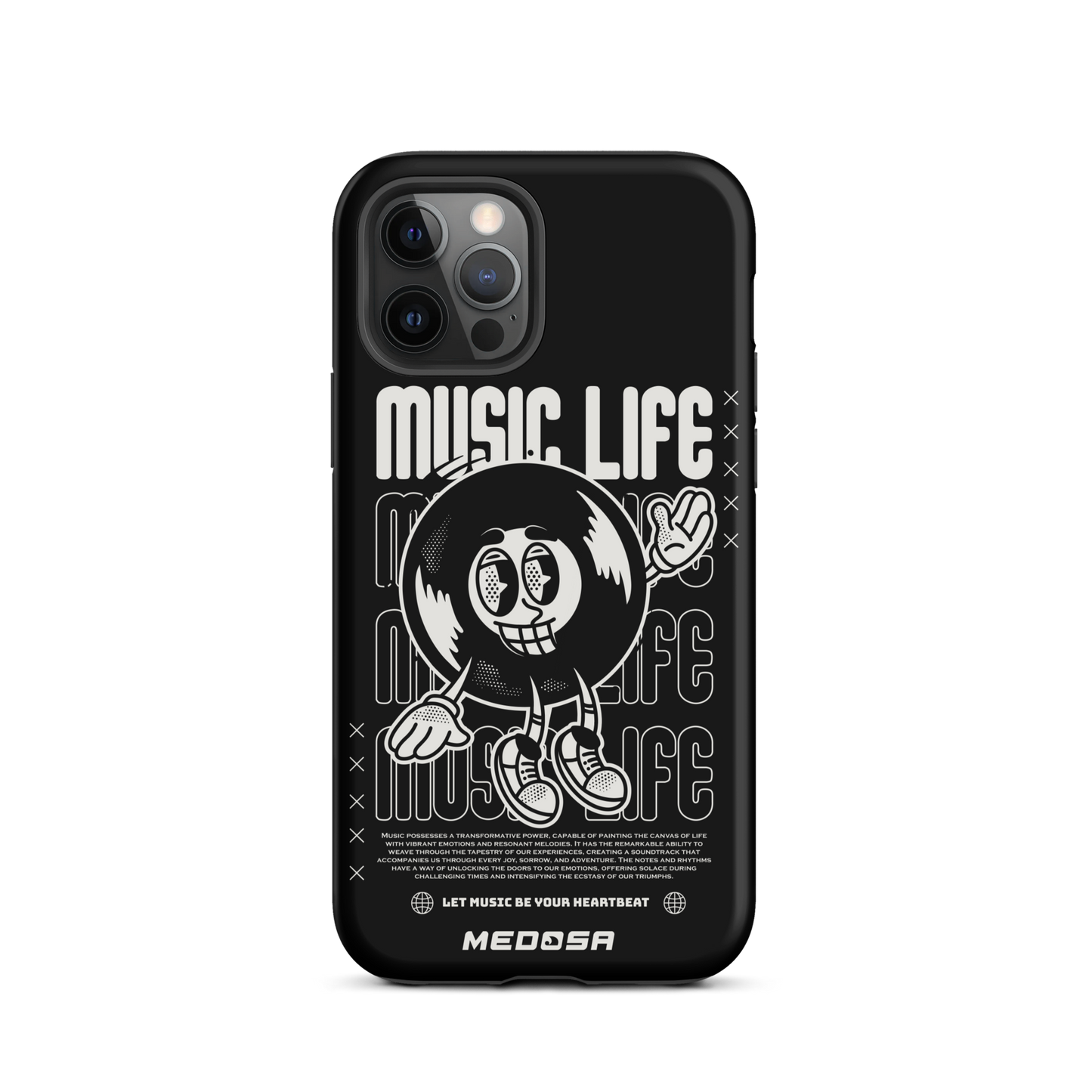 Music Life Black and White