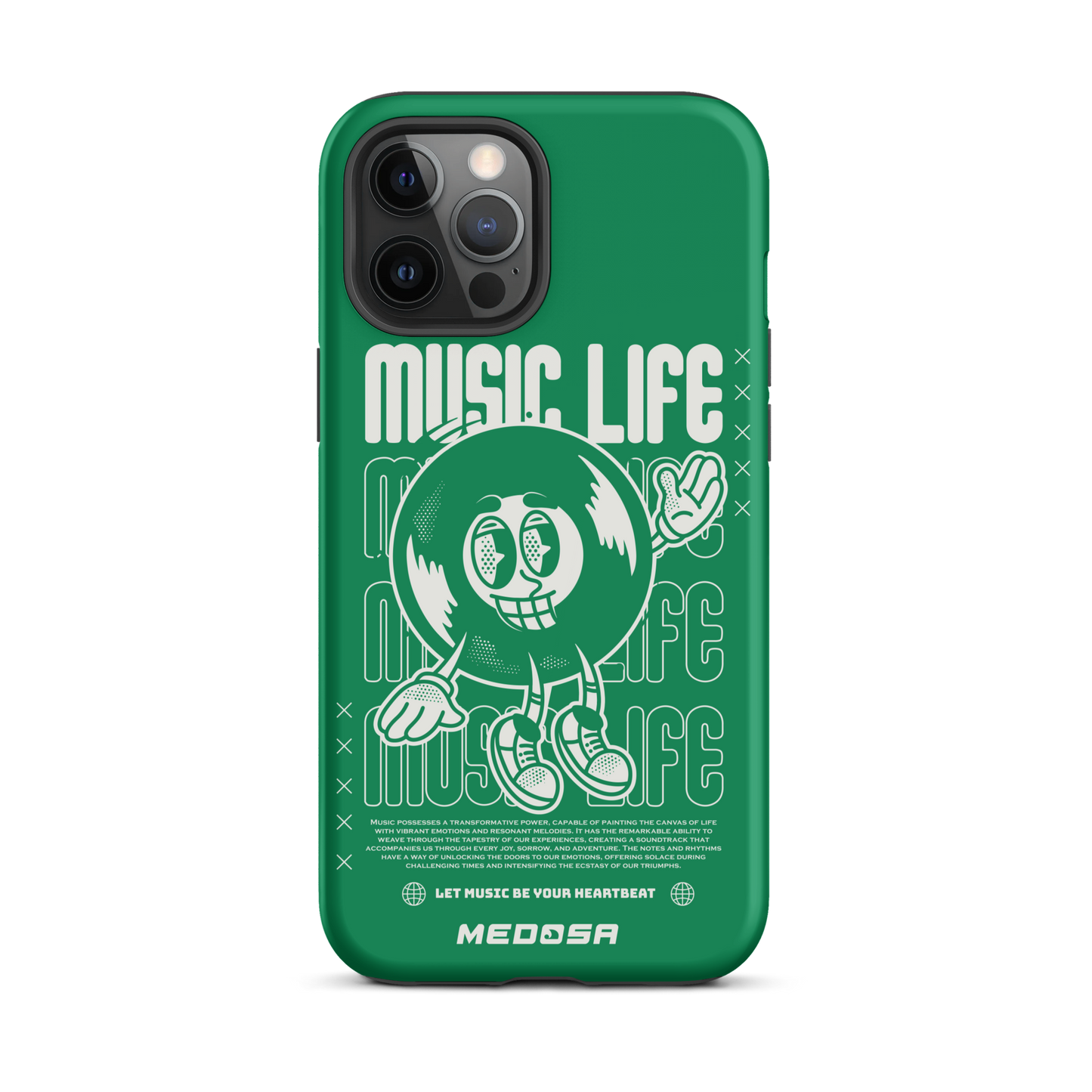 Music Life Green and White