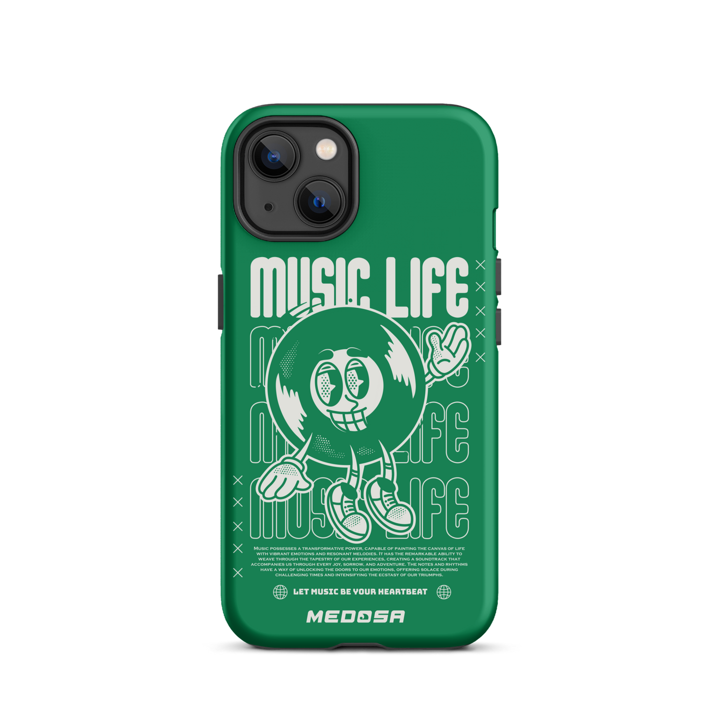 Music Life Vert et Blanc