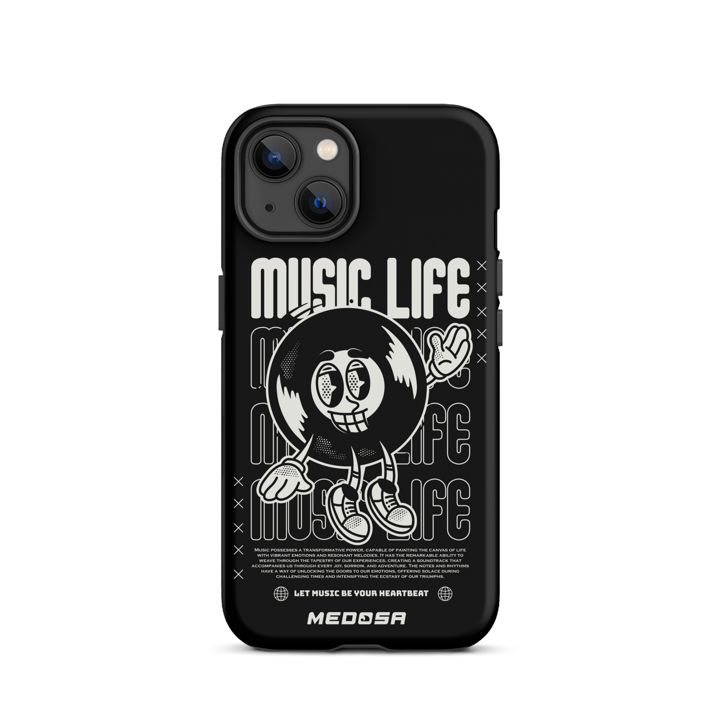 Music Life Black and White