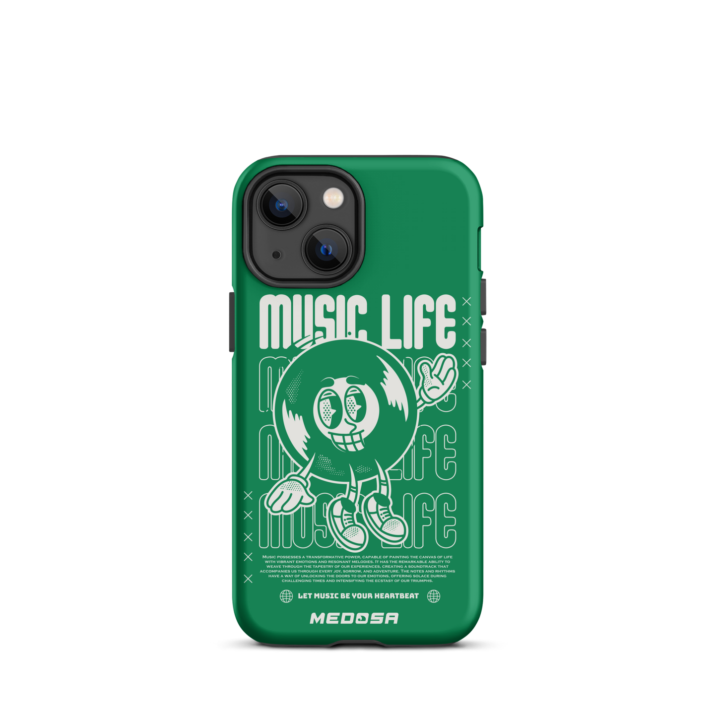 Music Life Green and White