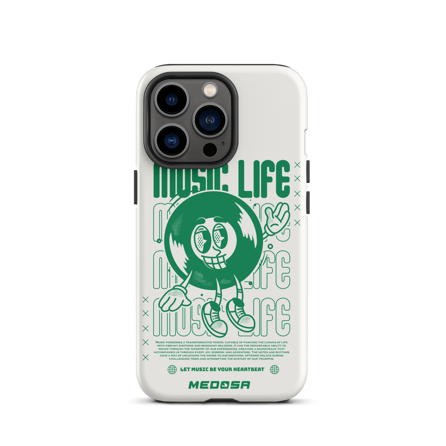 Music Life White and Green