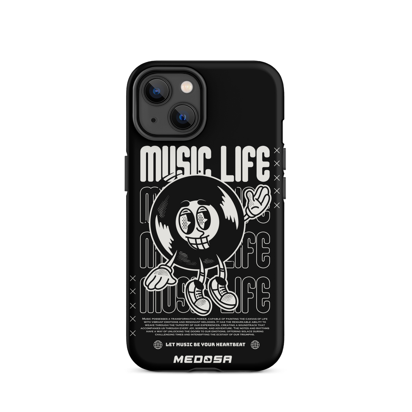 Music Life Black and White