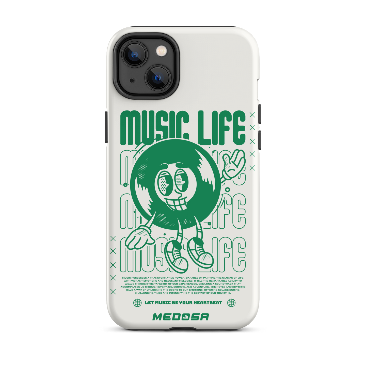 Music Life White and Green