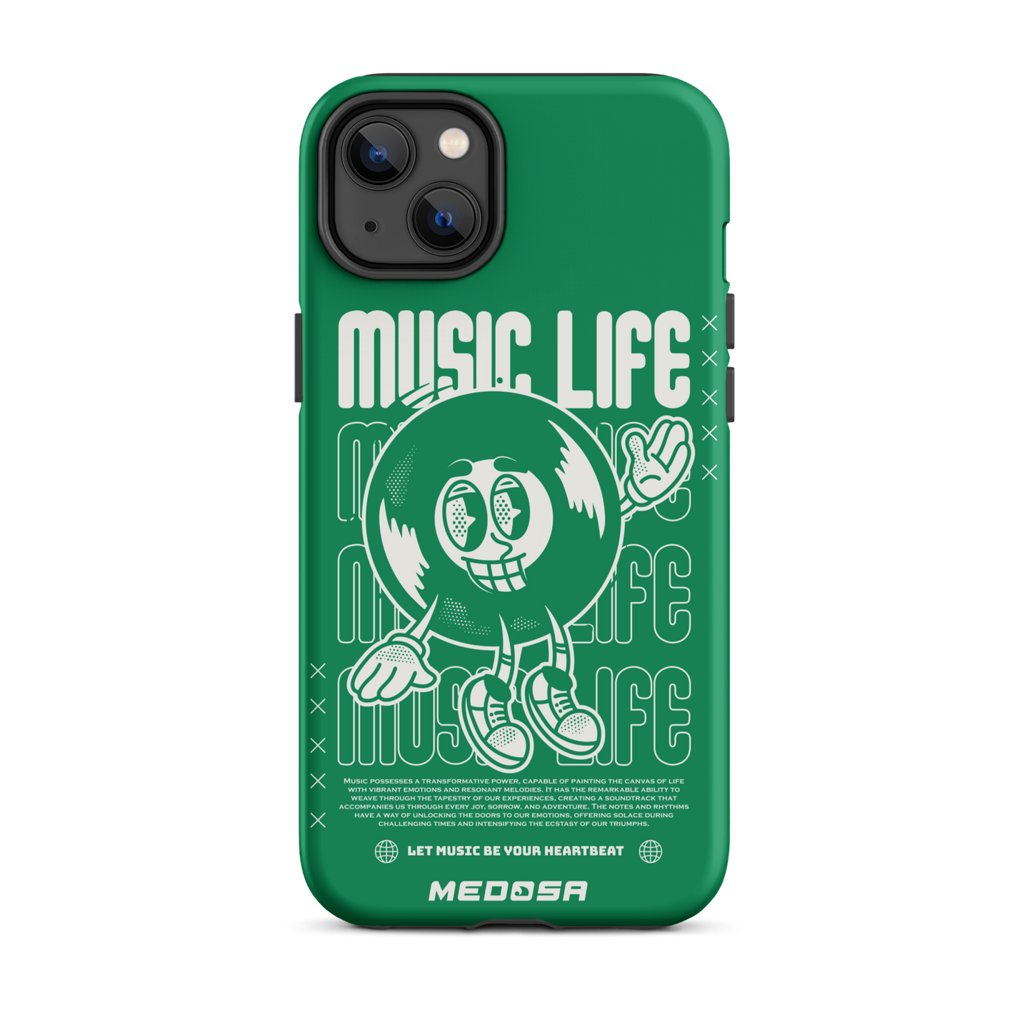 Music Life Vert et Blanc