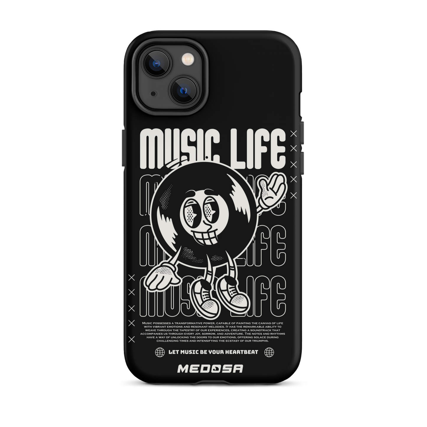 Music Life Black and White