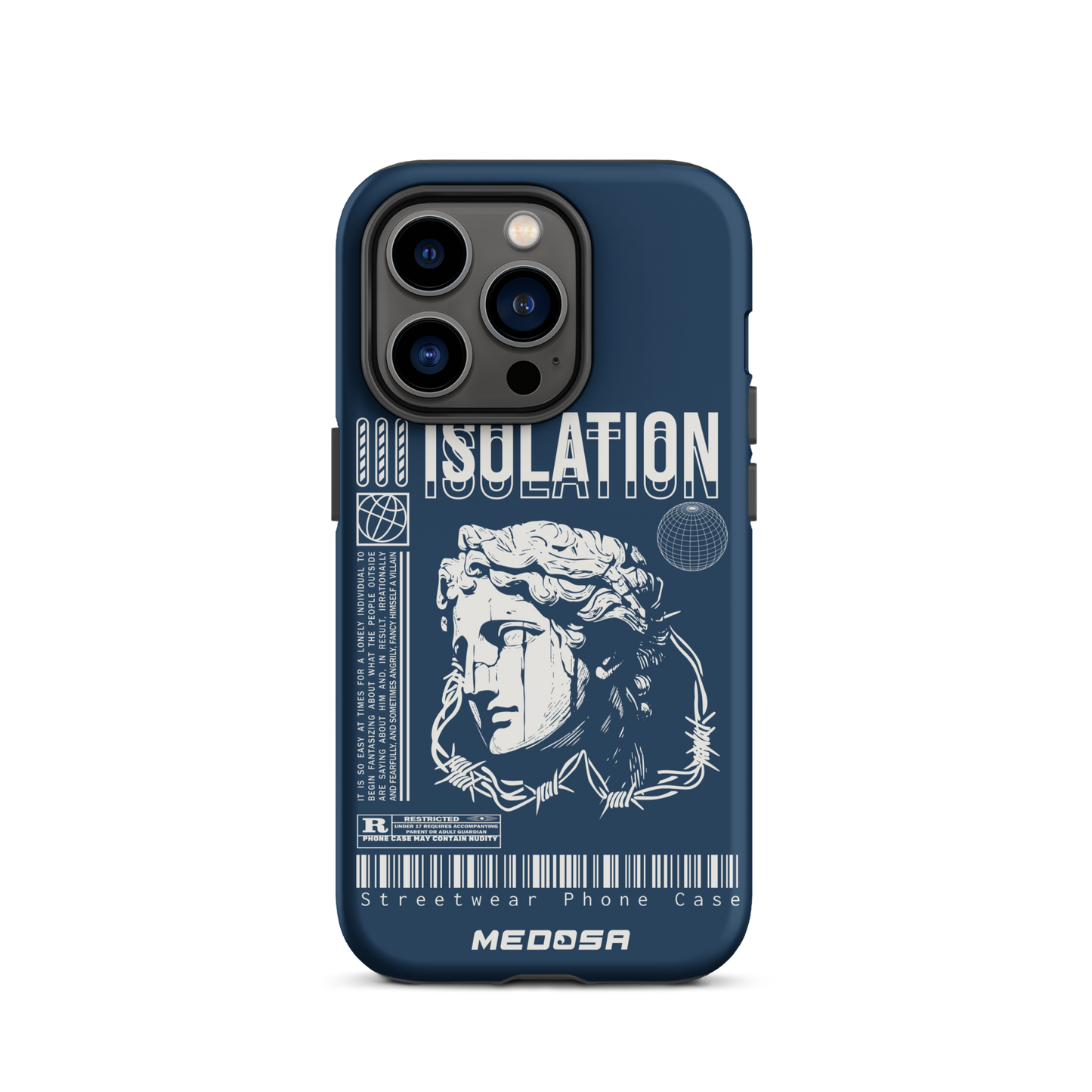 Isolation Bleu Navy