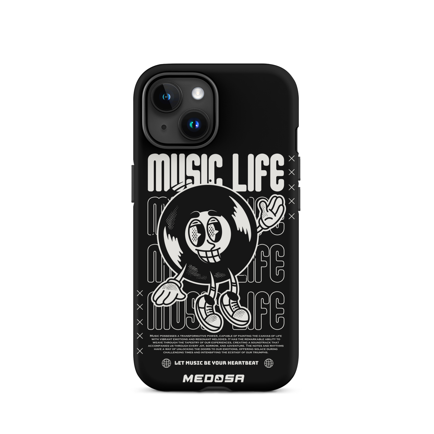 Music Life Black and White