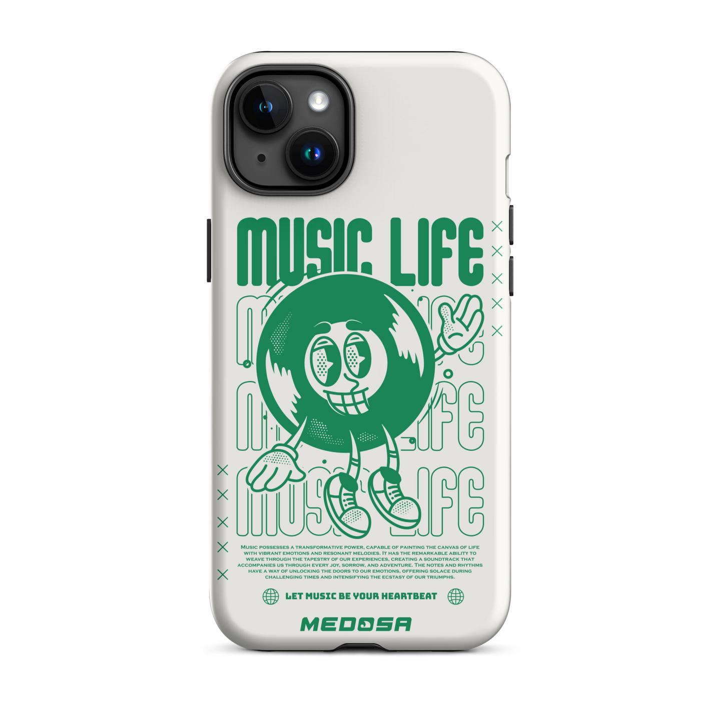 Music Life White and Green