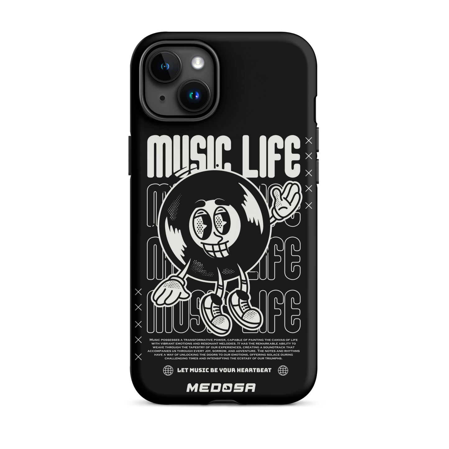 Music Life Black and White